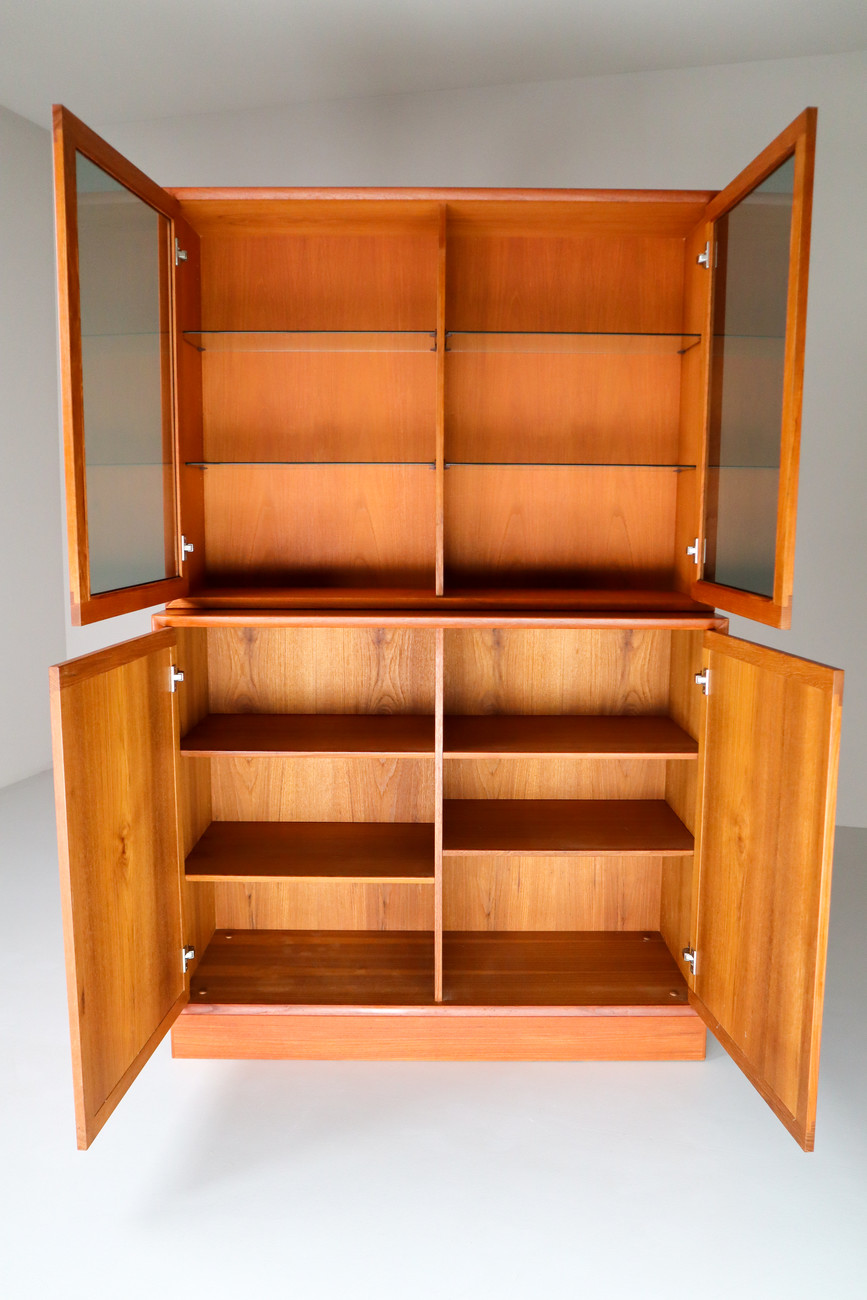 Mid century cabinet in teak by Bramin Denmark 1960s Mid-20th century