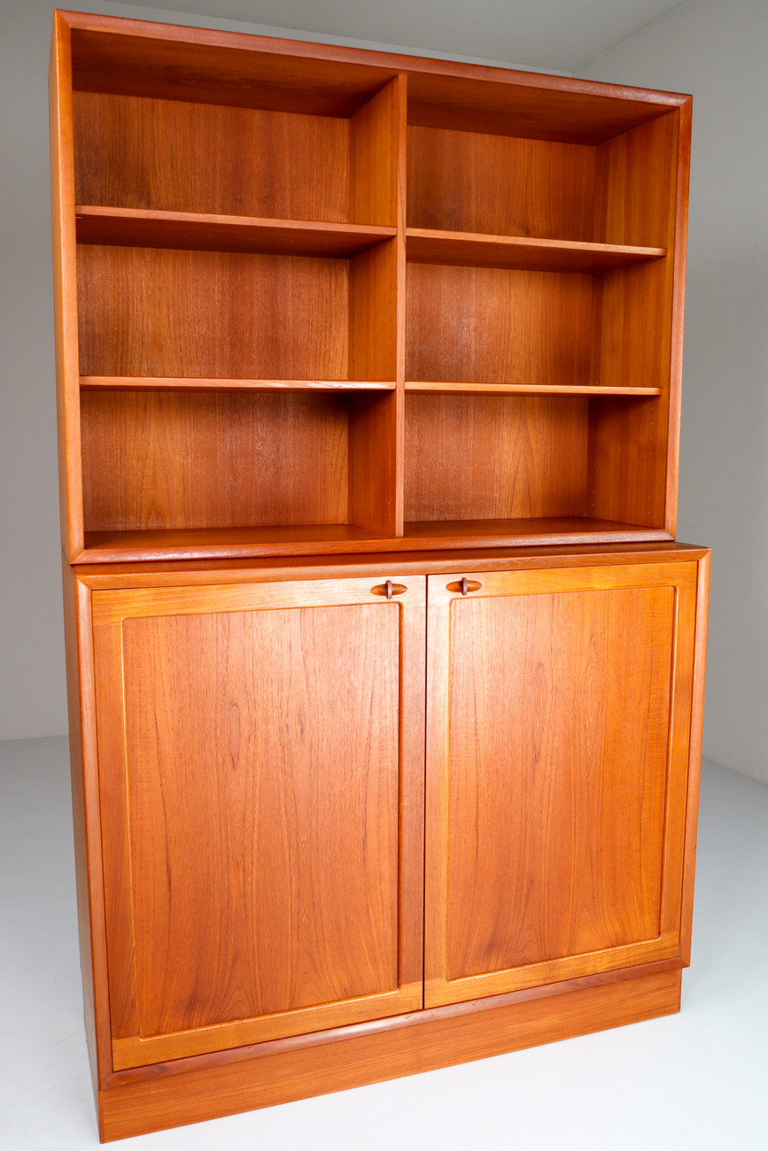 Mid century cabinet in teak by Bramin Denmark 1960s Mid-20th century