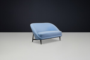 Mid century modern 2-Seat Sofa Model 115 by Theo Ruth for Artifort, Netherlands, 1950s Mid-20th century