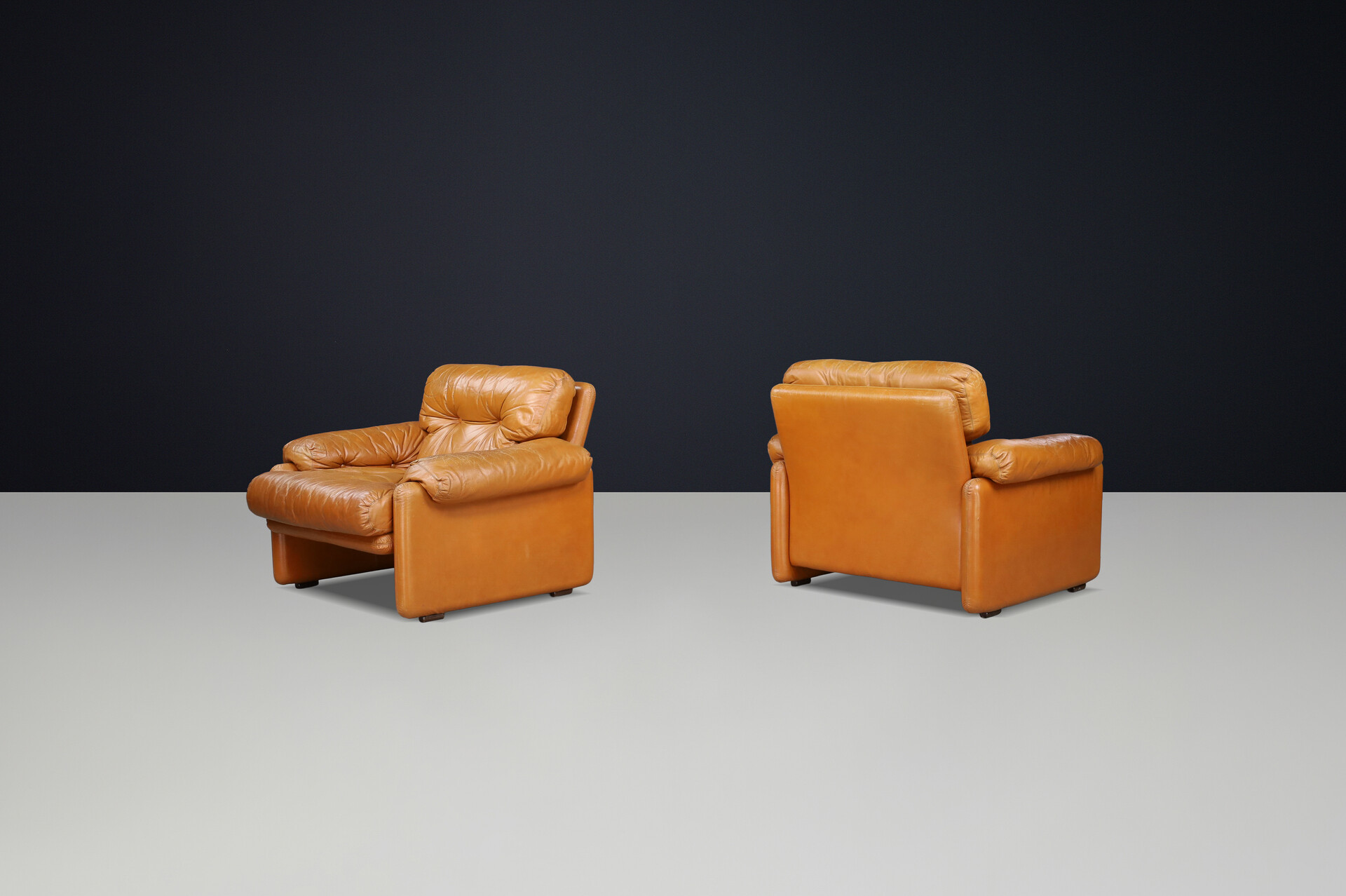 Mid century modern Afra & Tobia Scarpa Pair of 
