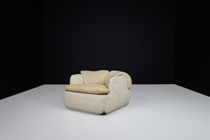 Mid century modern Alberto Rosselli lounge chair For Saporiti 'Confidential', Italy 1970 Late-20th century