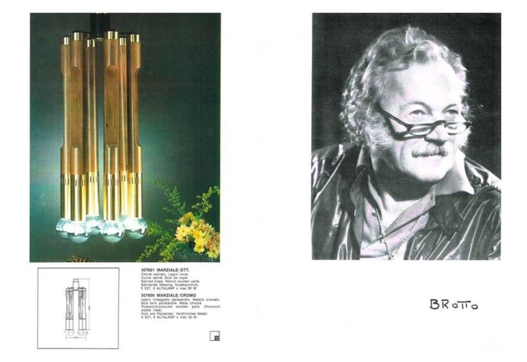 Mid century modern Angelo Brotto