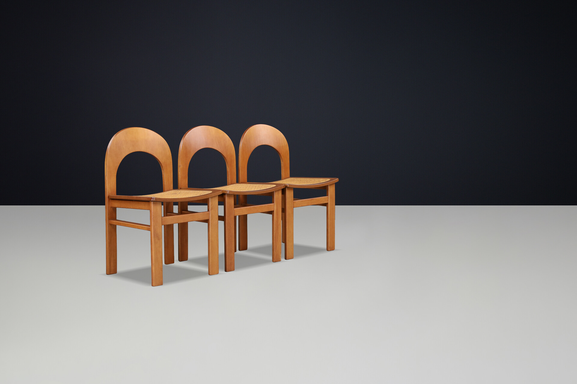 Mid century modern “Arcadia” Chairs by A. Caraceni for Tagliabue, Italy, 1970s Late-20th century