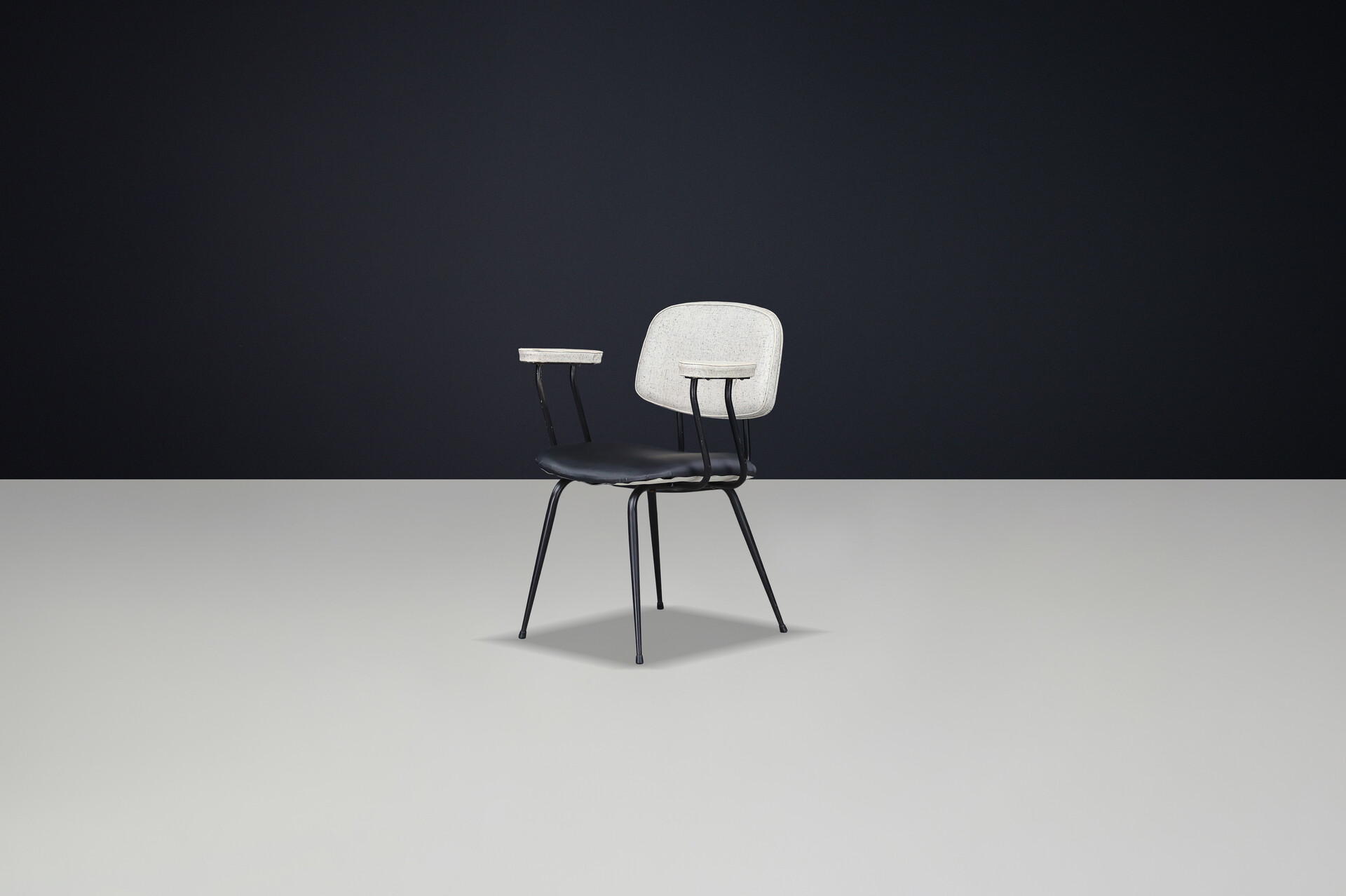 Mid century modern Arm chairs by Jacques Hitier, France 1950s Mid-20th century