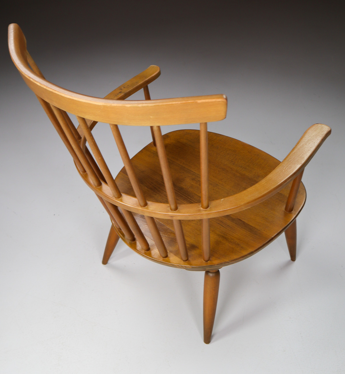 Mid Century Modern Armchairs with New Boucle cushions Altheim by Franz Schuster 1950s Austria Mid-20th century