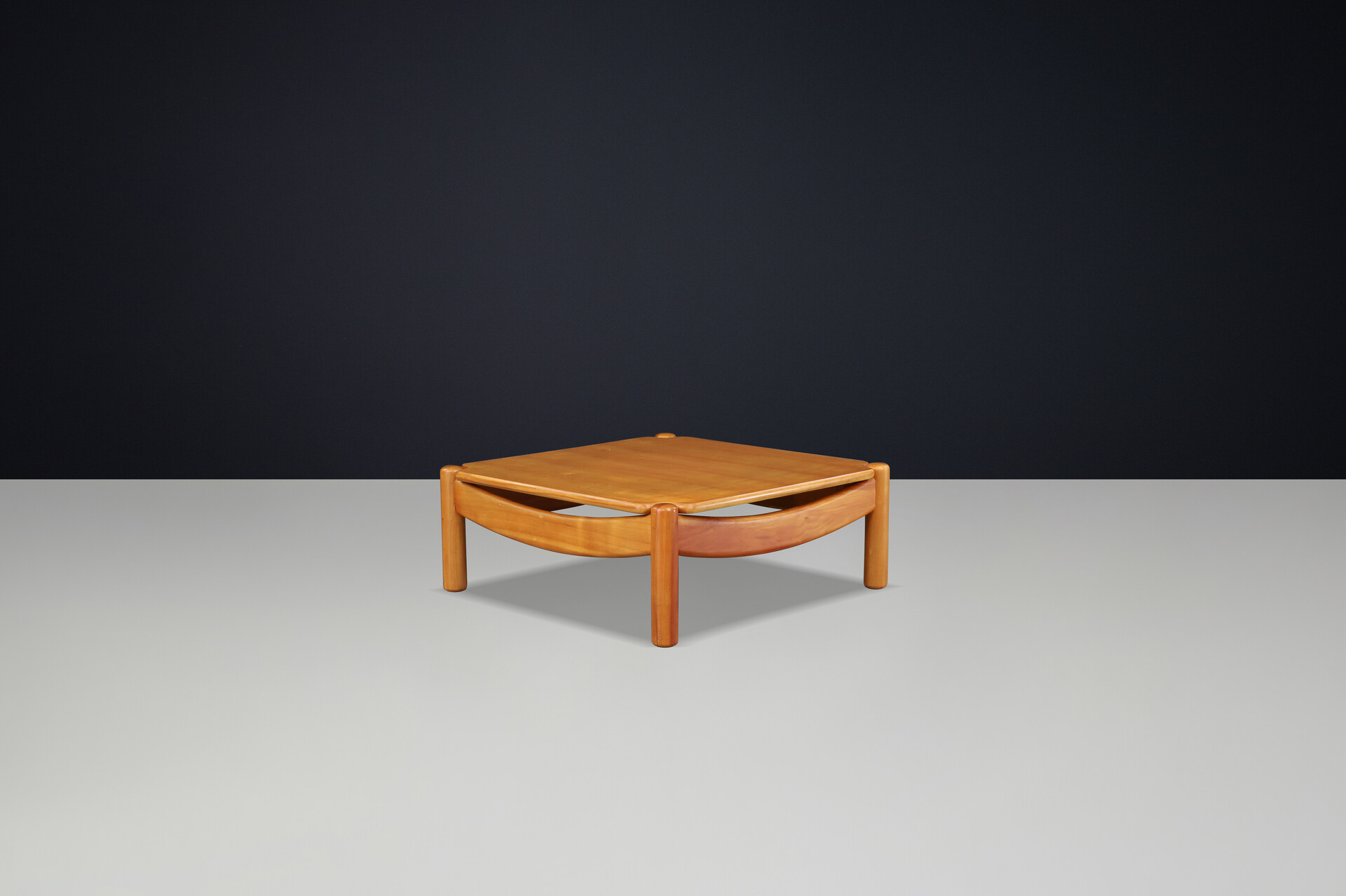 Mid-Century Modern Beechwood coffee table by Carl Straub, Germany, 1960s Mid-20th century
