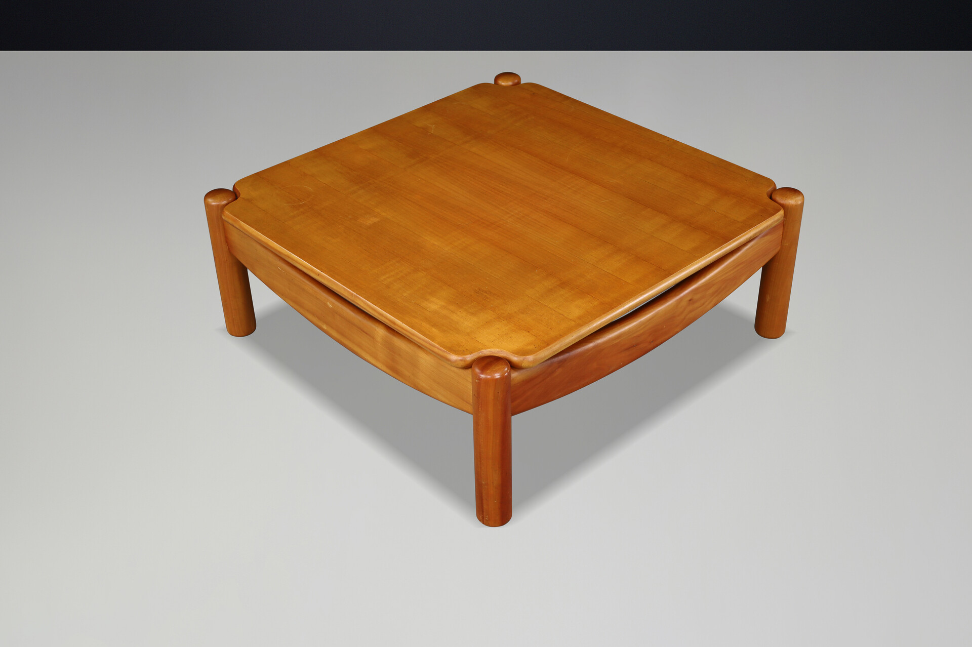 Mid-Century Modern Beechwood coffee table by Carl Straub, Germany, 1960s Mid-20th century