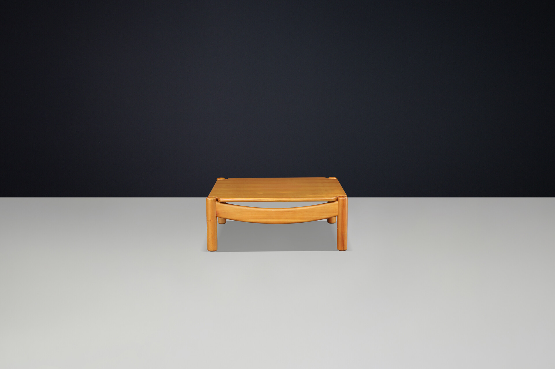 Mid-Century Modern Beechwood coffee table by Carl Straub, Germany, 1960s Mid-20th century