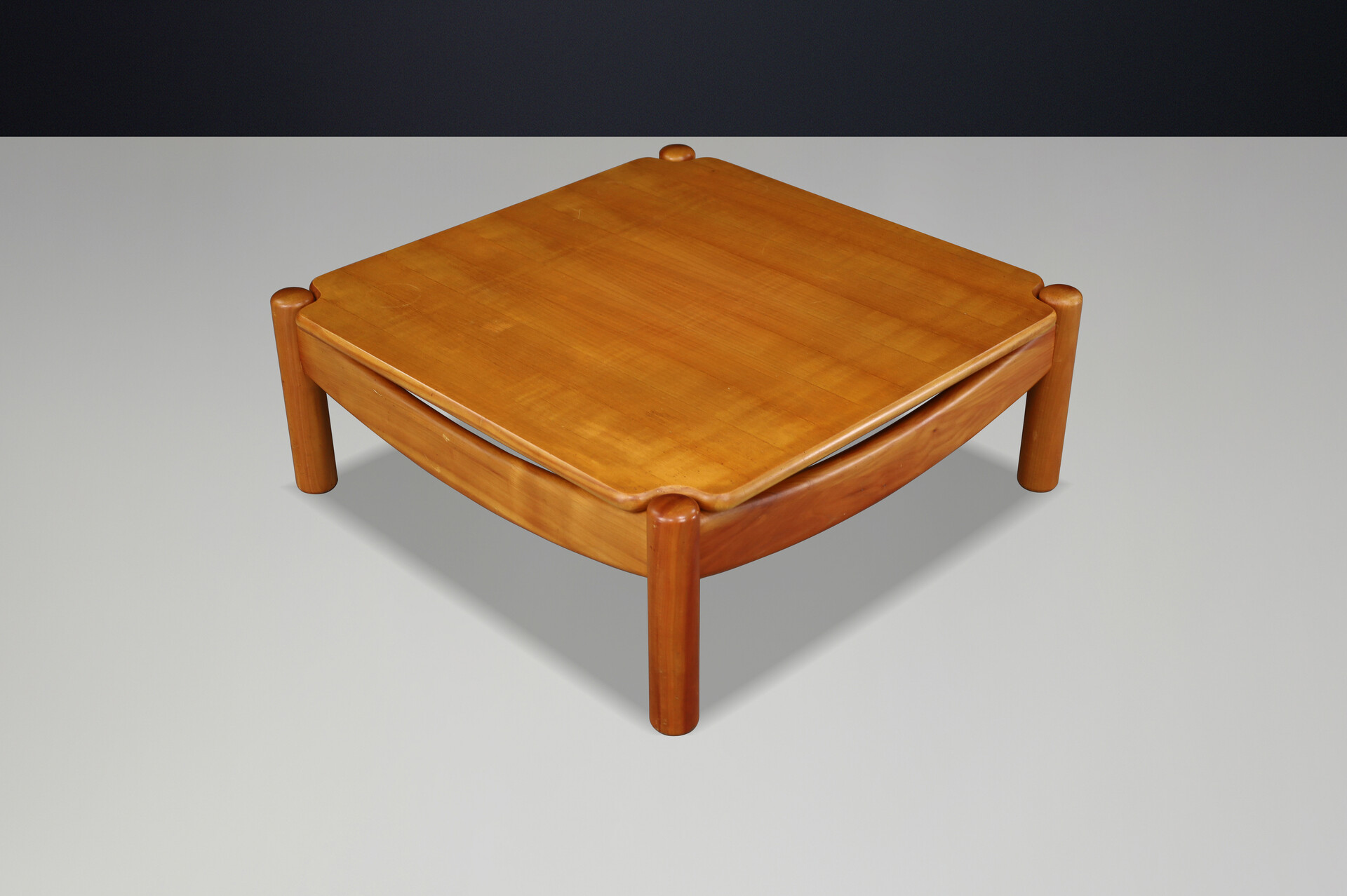 Mid-Century Modern Beechwood coffee table by Carl Straub, Germany, 1960s Mid-20th century