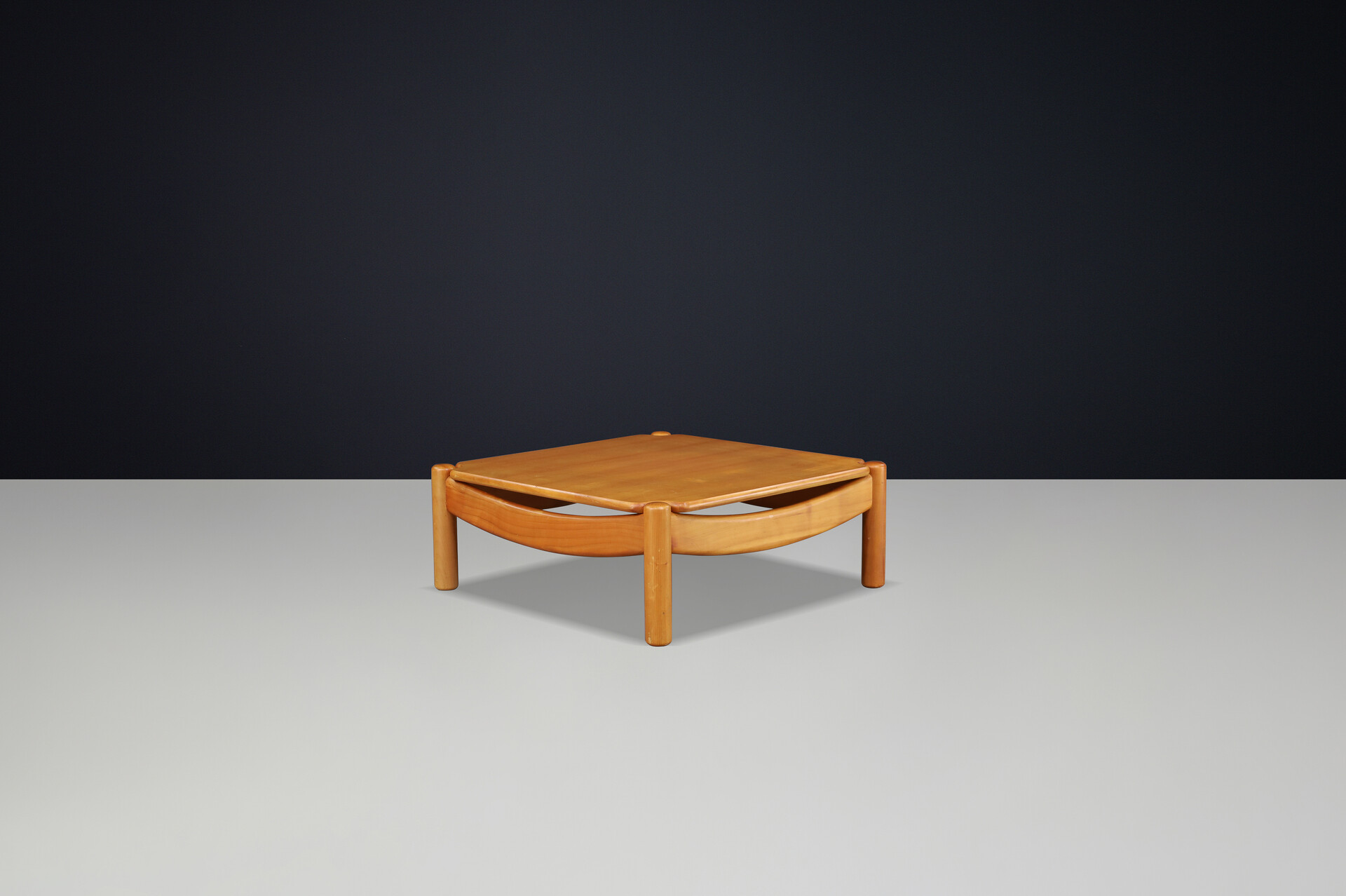 Mid-Century Modern Beechwood coffee table by Carl Straub, Germany, 1960s Mid-20th century