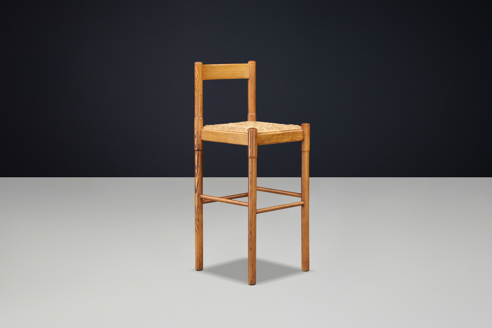 Mid century modern Carimate bar stools by Vico Magistretti for Cassina, Italy 1960s Mid-20th century