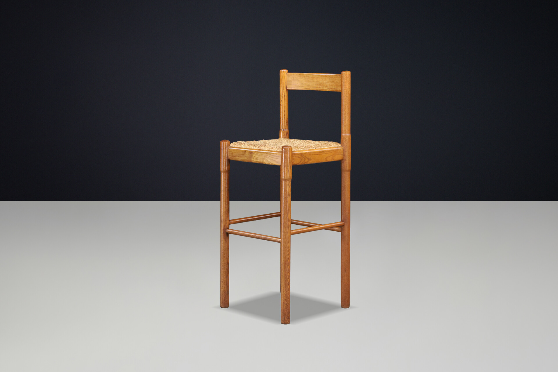 Mid century modern Carimate bar stools by Vico Magistretti for Cassina, Italy 1960s Mid-20th century