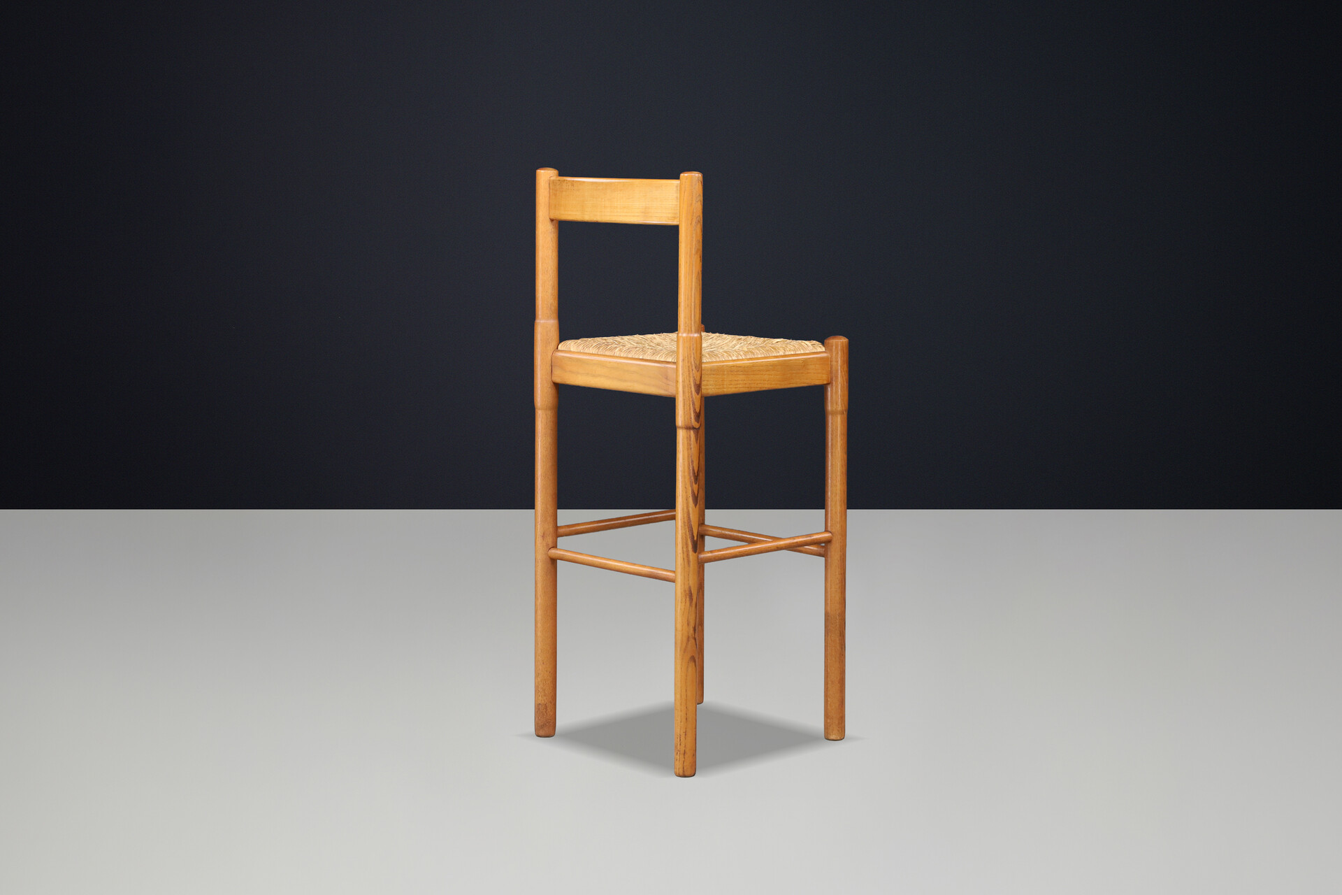 Mid century modern Carimate bar stools by Vico Magistretti for Cassina, Italy 1960s Mid-20th century