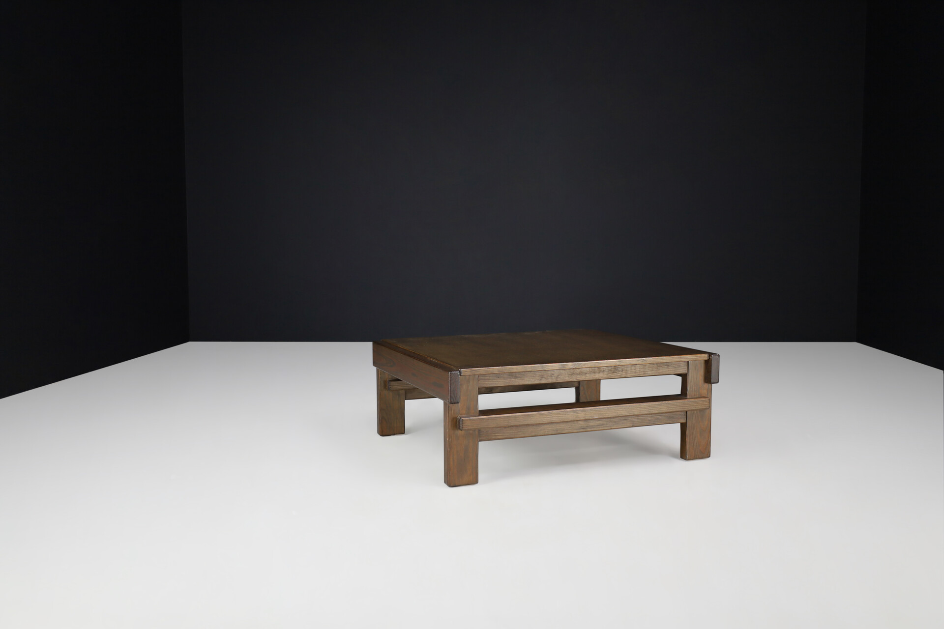 Mid century modern Carl Straub pine coffee table Germany, 1960s Mid-20th century