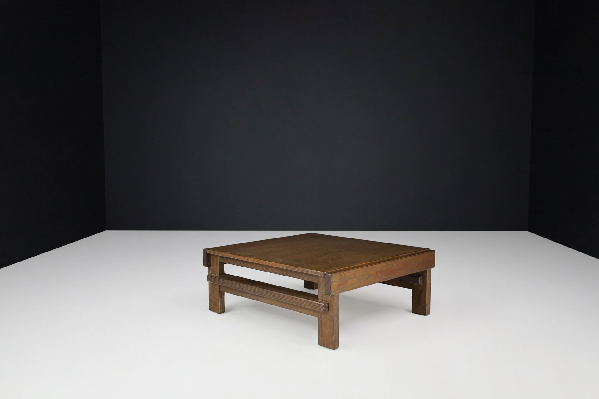 Mid century modern Carl Straub pine coffee table Germany, 1960s Mid-20th century