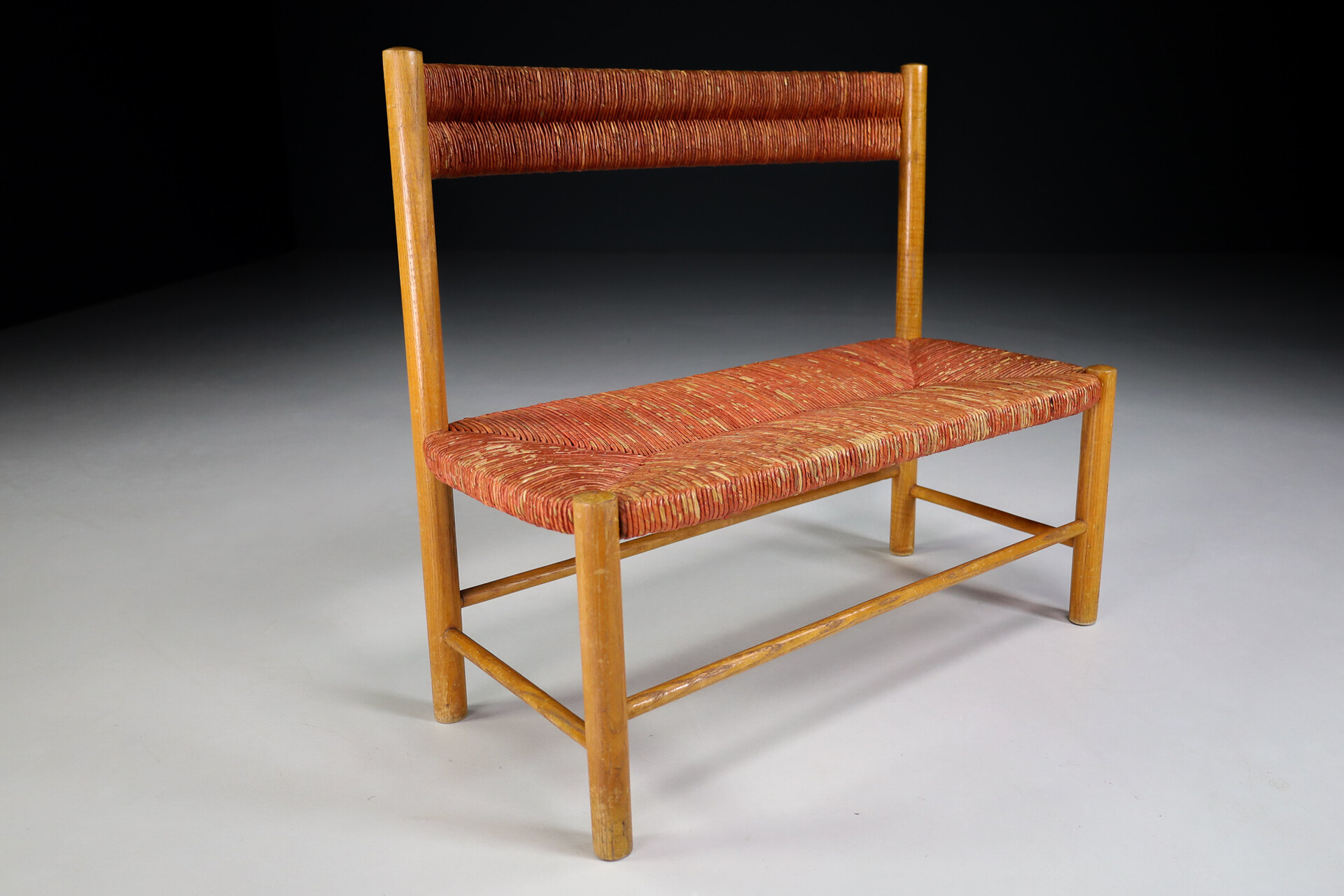 Mid century modern Carpenter model / child bench in the style of Charlotte Perriand, France 1960s Mid-20th century