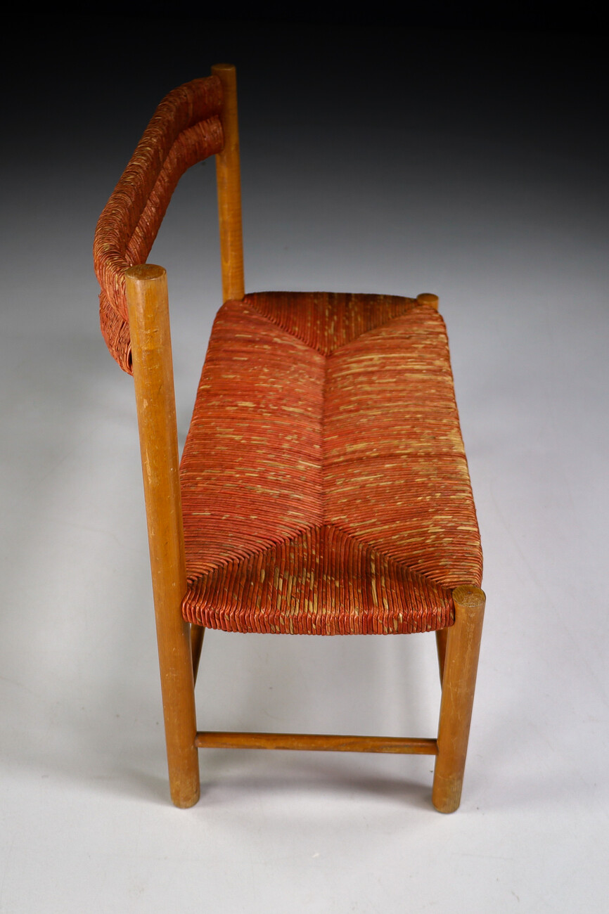 Mid century modern Carpenter model / child bench in the style of Charlotte Perriand, France 1960s Mid-20th century