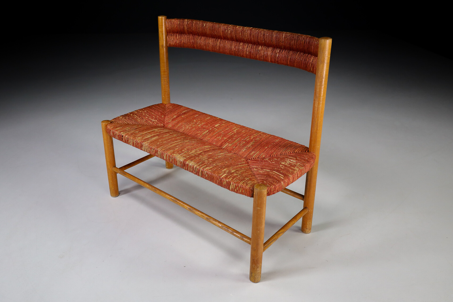 Mid century modern Carpenter model / child bench in the style of Charlotte Perriand, France 1960s Mid-20th century