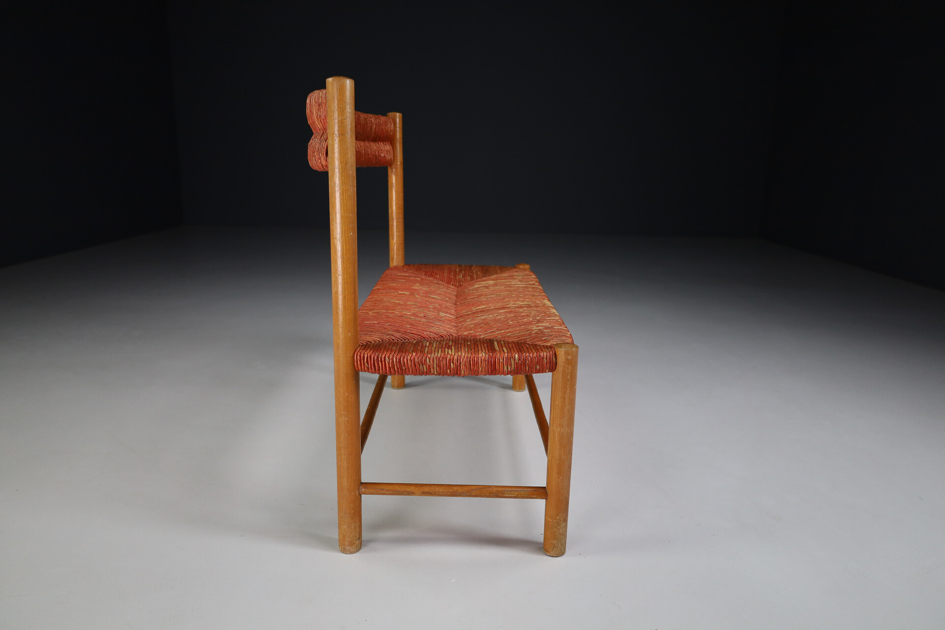 Mid century modern Carpenter model / child bench in the style of Charlotte Perriand, France 1960s Mid-20th century