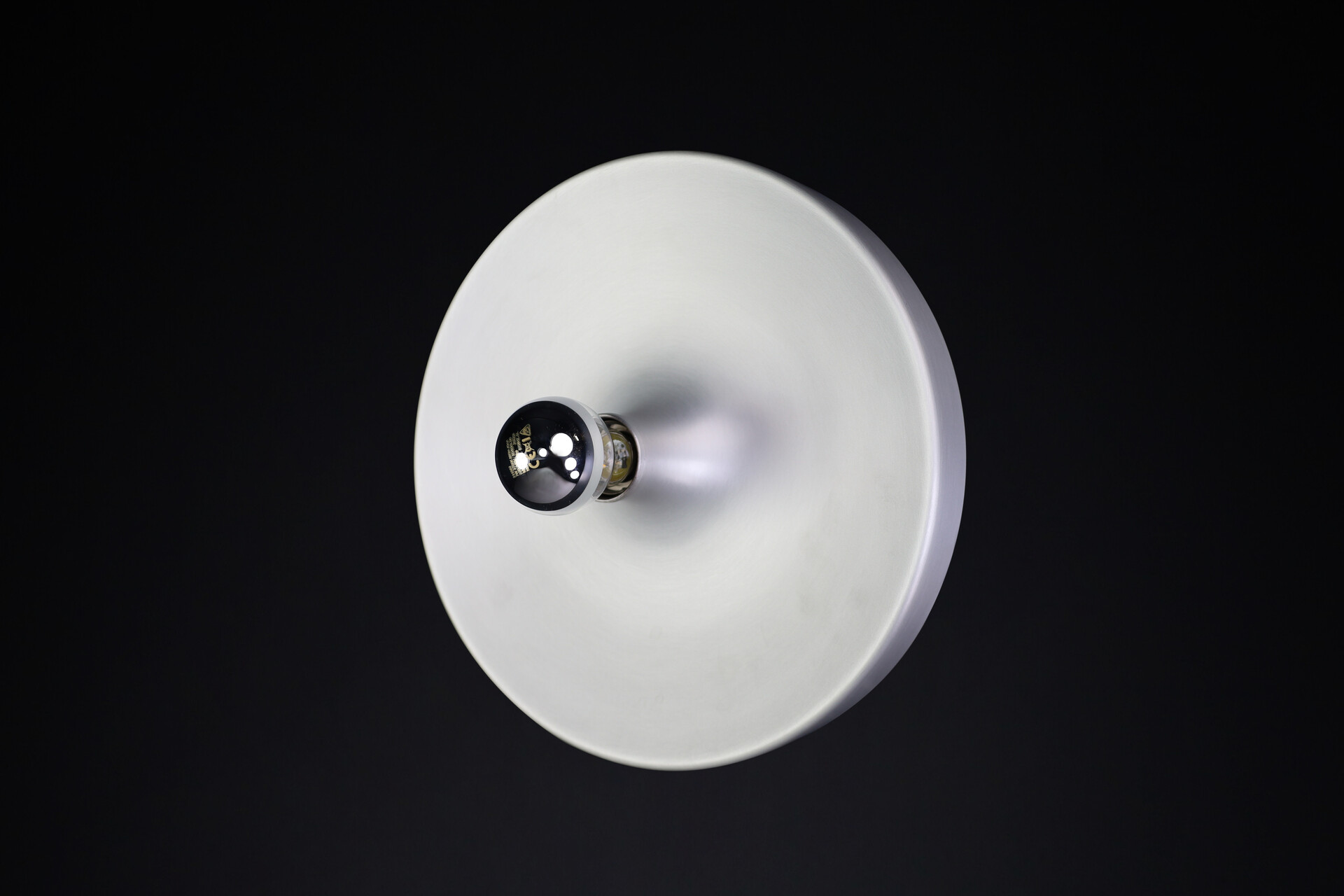 Mid century modern Charlotte Perriand Aluminum Disc Wall Lights, Germany 1960s Mid-20th century