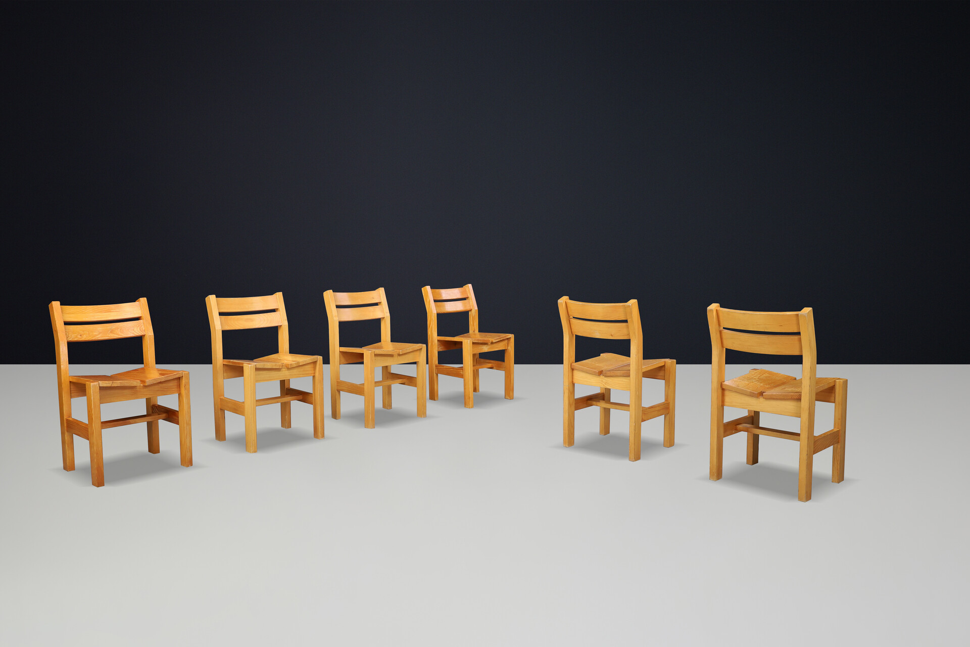 Mid century modern Charlotte Perriand Chairs from 