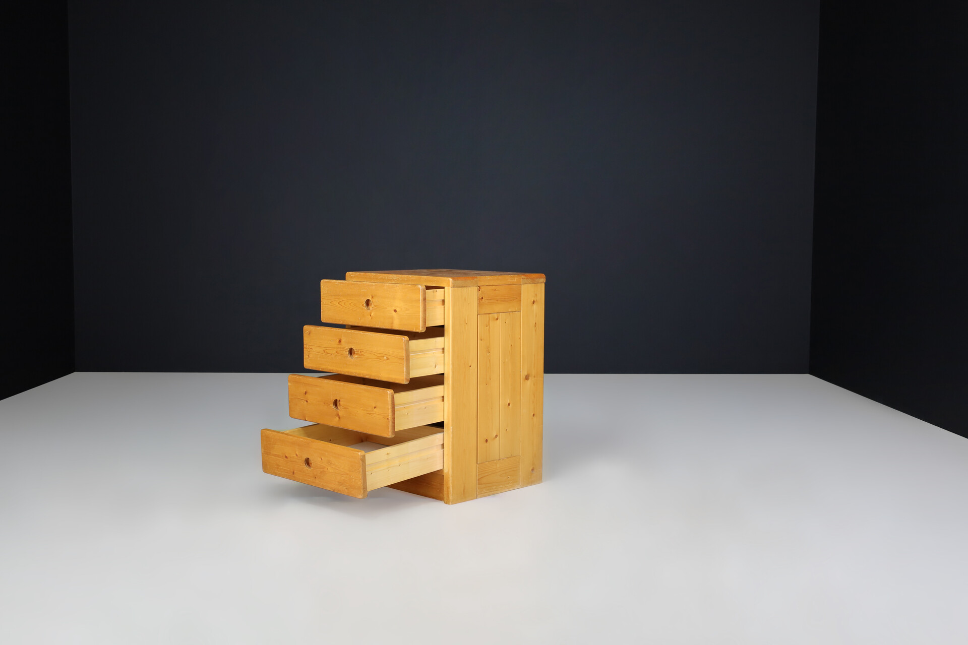 Mid century modern Charlotte Perriand Chest of Drawers for Les Arcs, France 1960s Mid-20th century