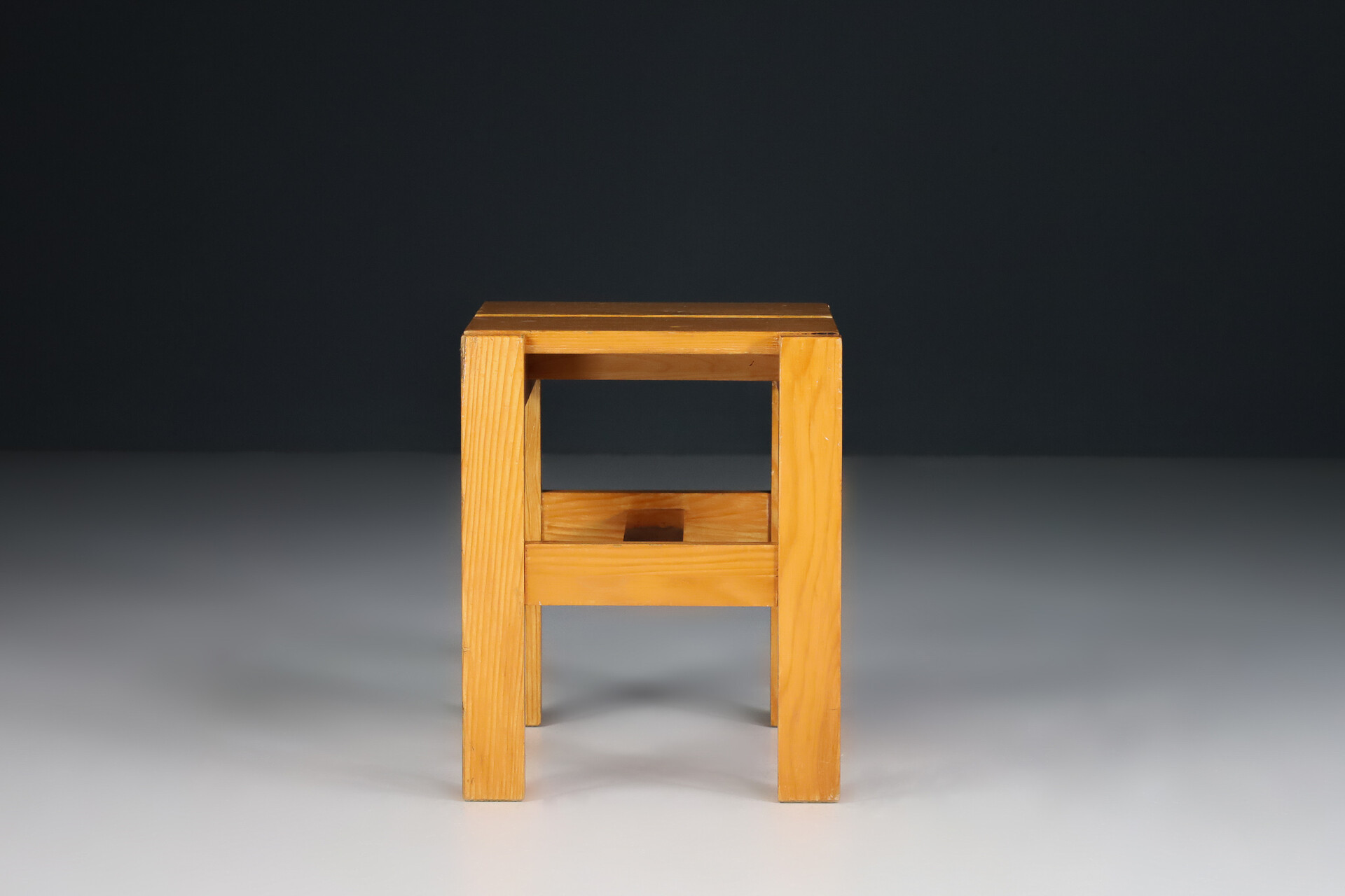 Mid century modern Charlotte perriand stools from 