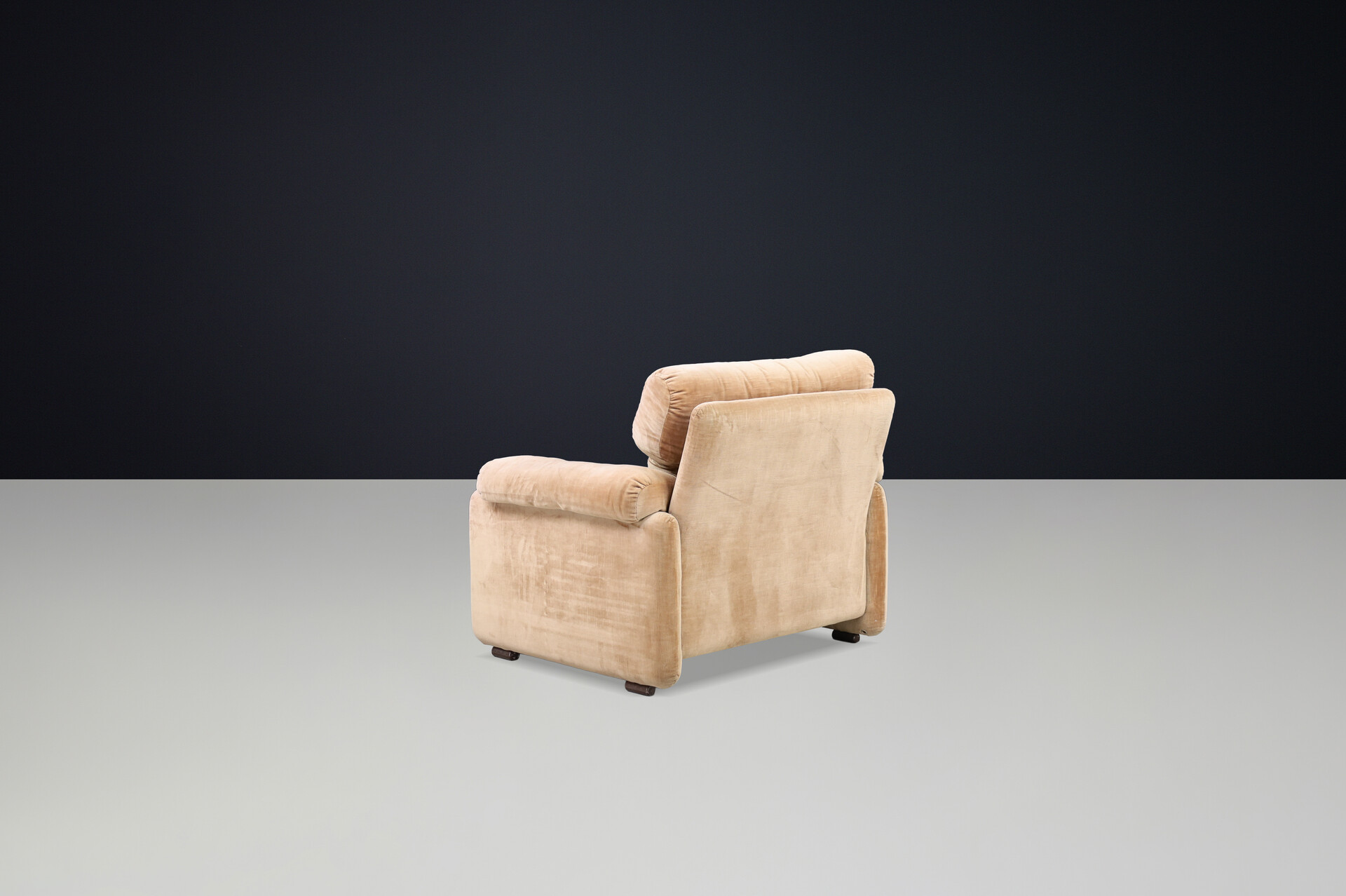 Mid century modern Coronado Armchair by Afra & Tobia Scarpa for B&B Italia 1960 Mid-20th century