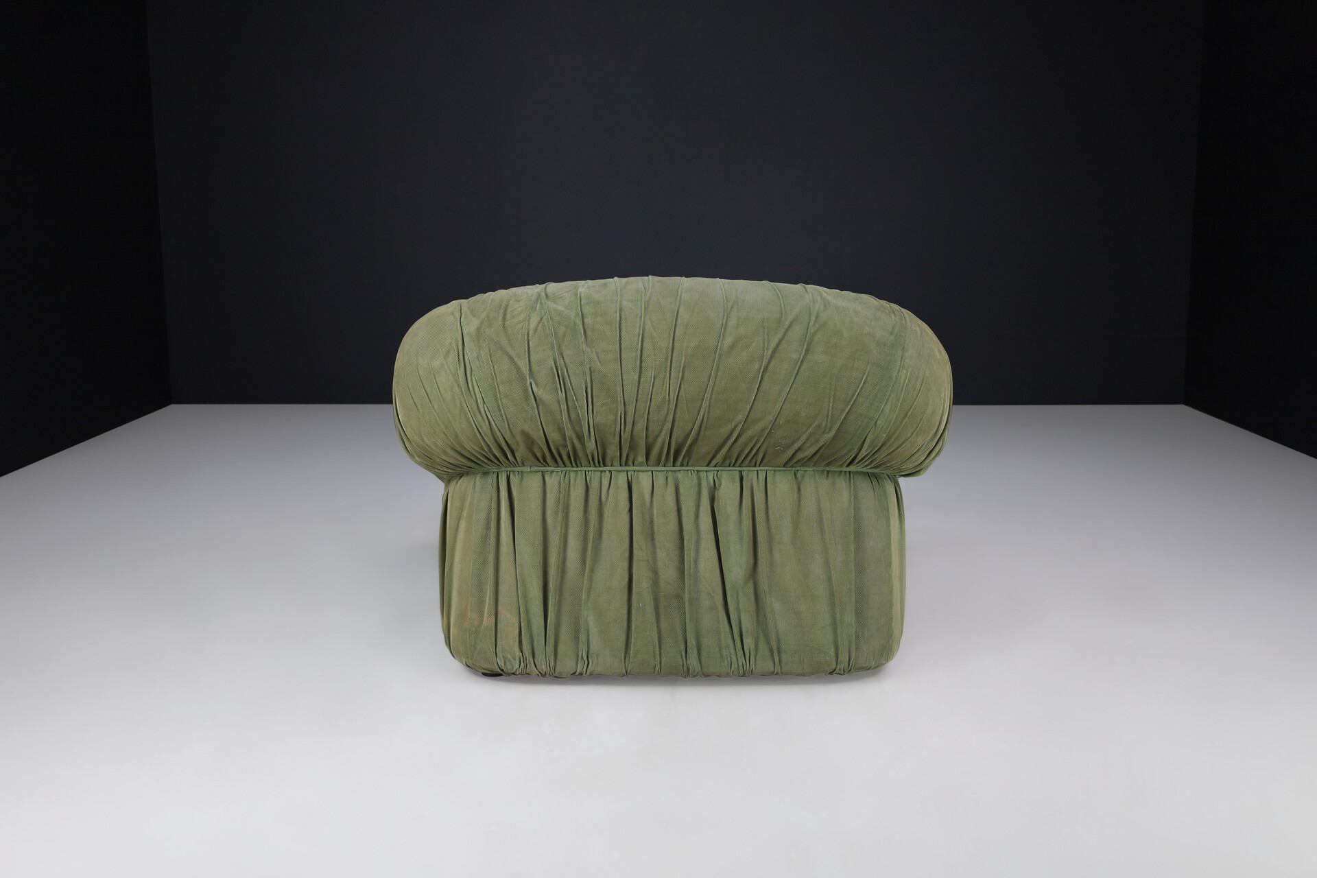 Mid century modern De Pas, D’Urbino, and Lomazzi for Dall’Oca Lounge Chair, Italy 1970s Late-20th century