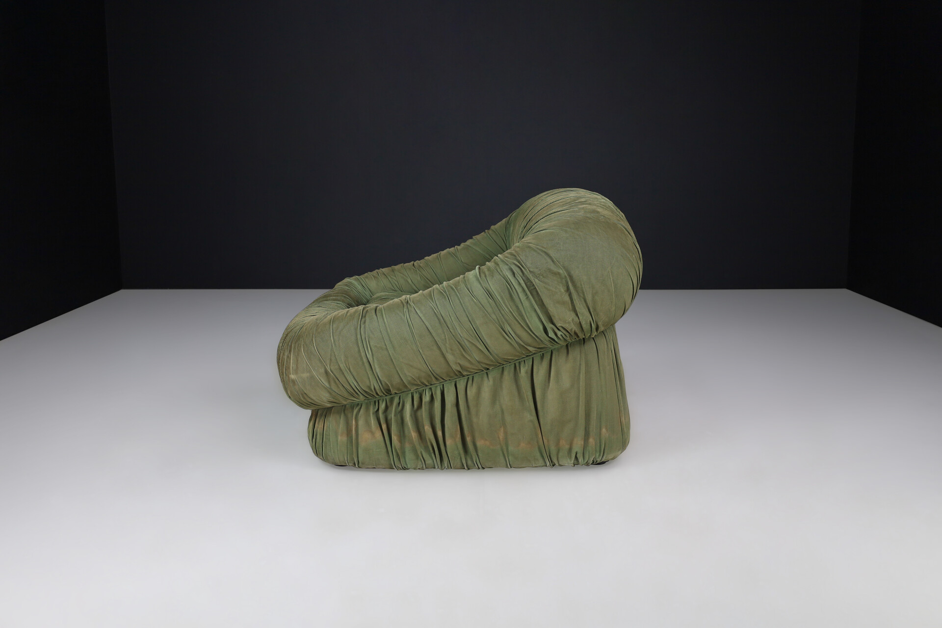 Mid century modern De Pas, D’Urbino, and Lomazzi for Dall’Oca Lounge Chair, Italy 1970s Late-20th century