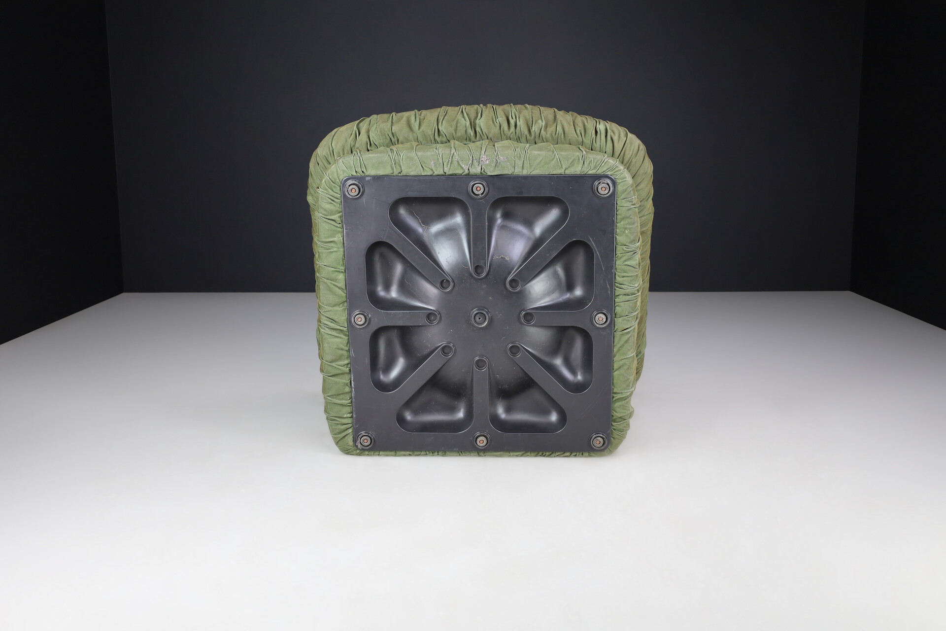 Mid century modern De Pas, D’Urbino, and Lomazzi for Dall’Oca Lounge Chair, Italy 1970s Late-20th century