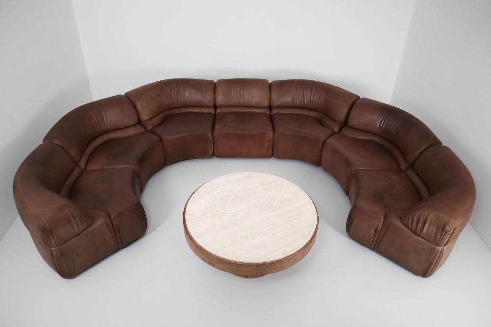 Mid century modern De Sede Brown 