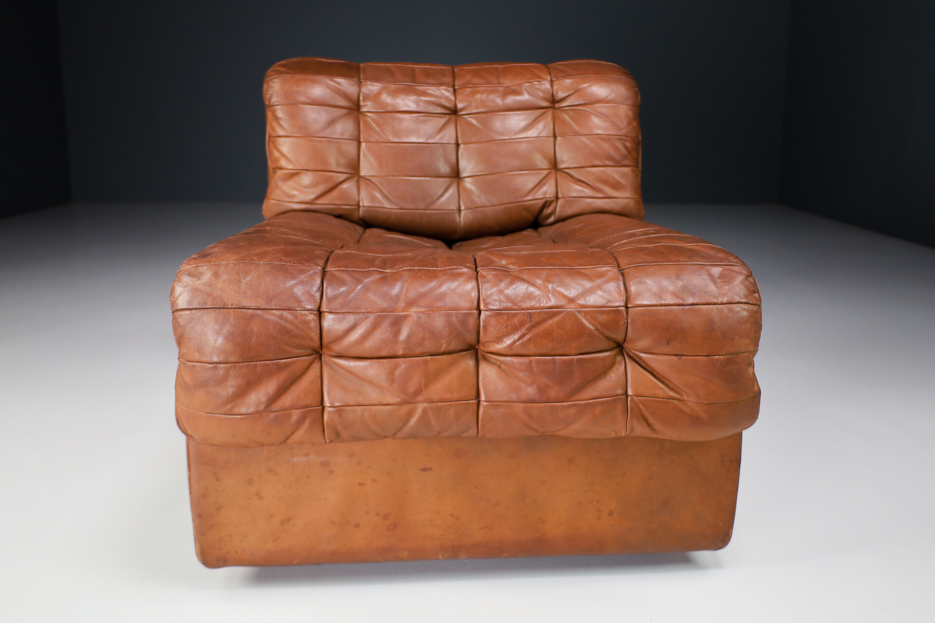 De Sede De Sede DS11 Patchwork Leather Cushions Danish Modern MCM Eames 