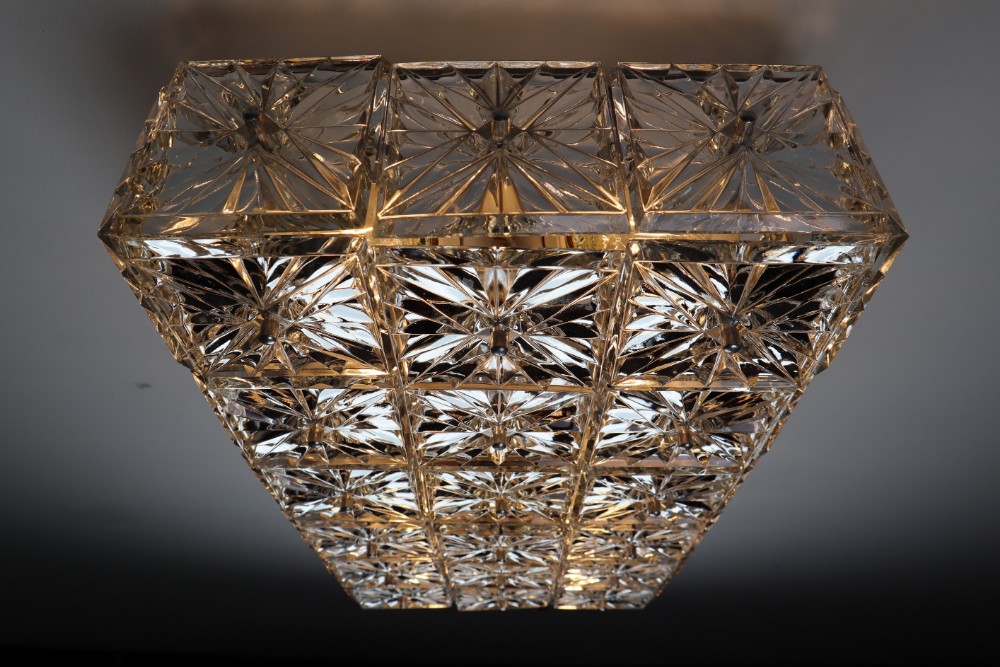  Mid-Century Modern Design Wall Lights or Ceilings lights Manufactured in Germany by Kinkeldey 1970s Mid-20th century