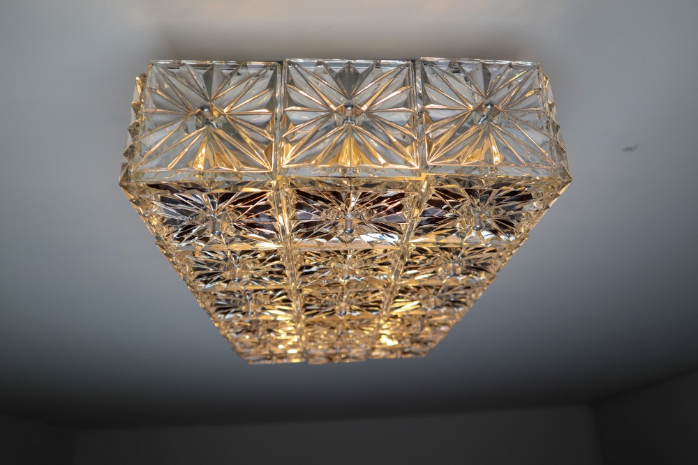  Mid-Century Modern Design Wall Lights or Ceilings lights Manufactured in Germany by Kinkeldey 1970s Mid-20th century