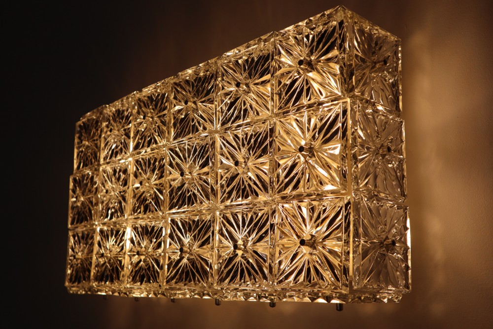  Mid-Century Modern Design Wall Lights or Ceilings lights Manufactured in Germany by Kinkeldey 1970s Mid-20th century