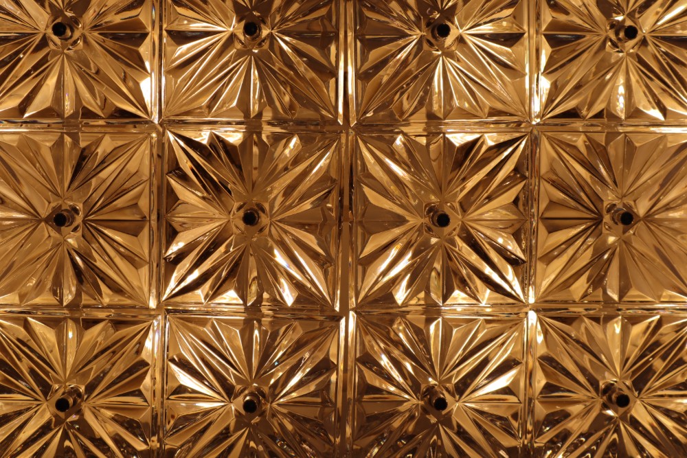  Mid-Century Modern Design Wall Lights or Ceilings lights Manufactured in Germany by Kinkeldey 1970s Mid-20th century