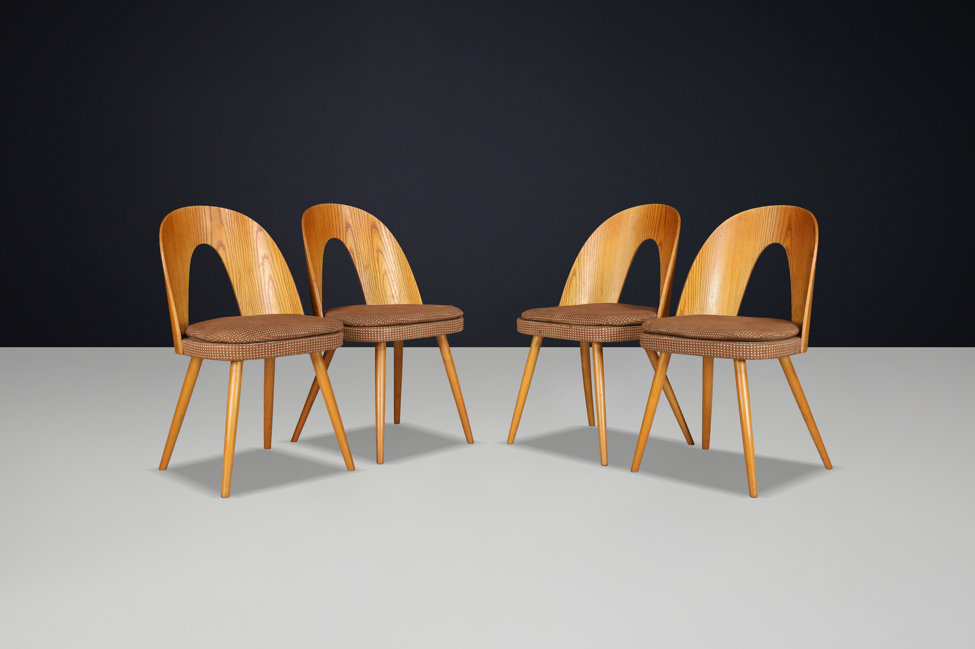 Mid century modern Dining Chairs by Antonin Suman, Czech Republic 1960s Mid-20th century
