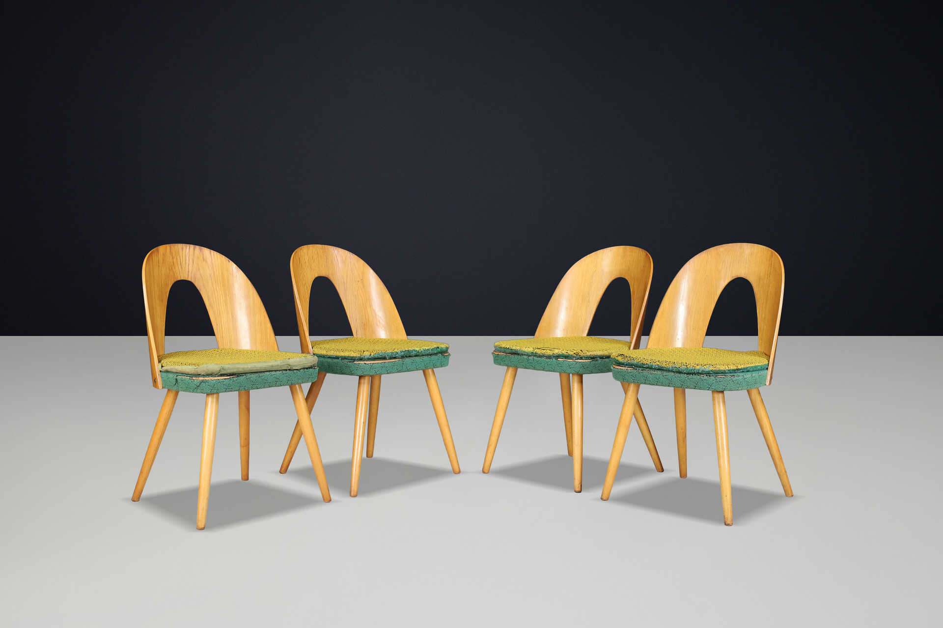 Mid century modern Dining Chairs by Antonin Suman, Czech Republic 1960s Mid-20th century