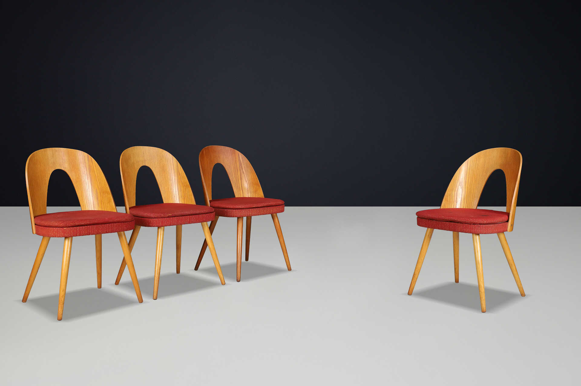 Mid century modern Dining Chairs by Antonin Suman, Czech Republic 1960s Mid-20th century