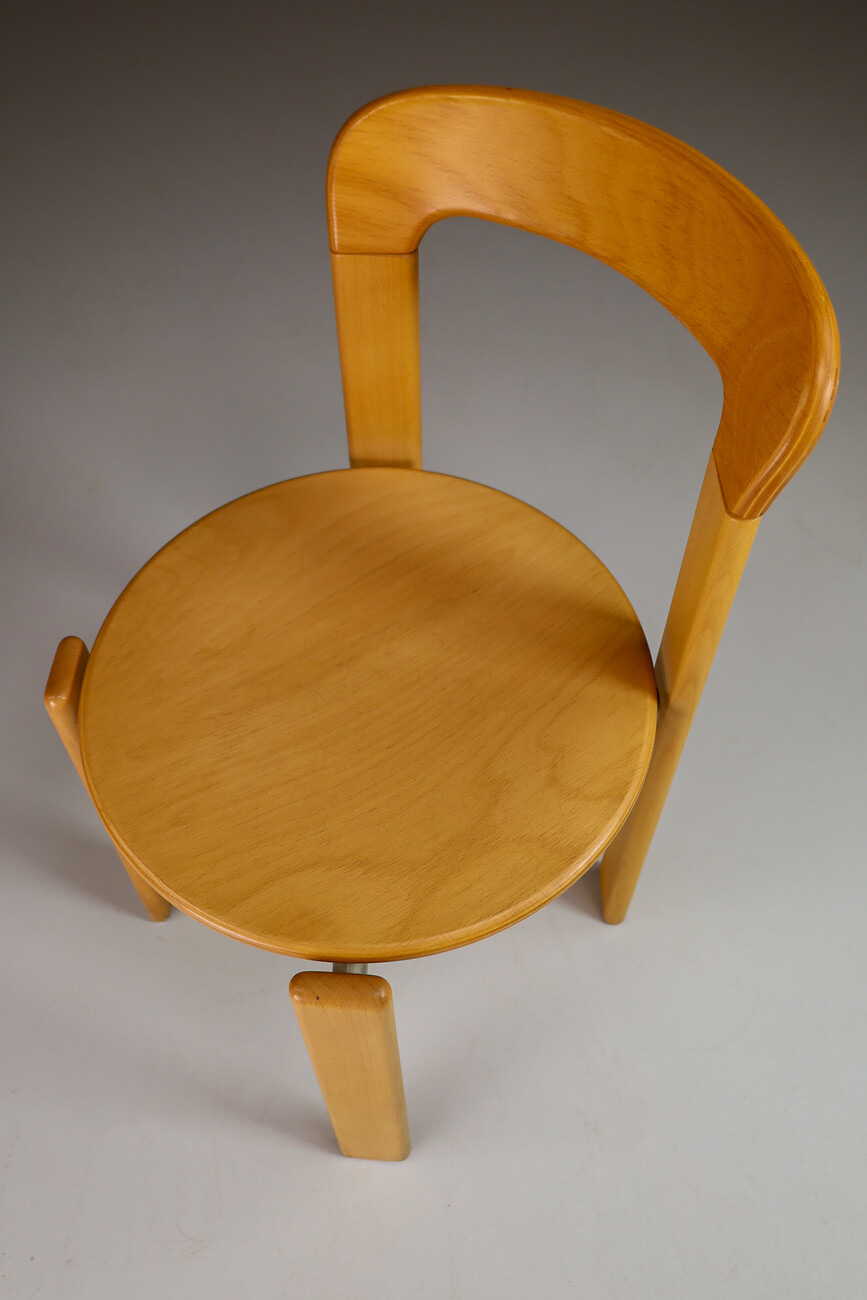 Mid century modern Dining Chairs by Bruno Rey for Kusch and Co, Zwitserland 1970s Late-20th century