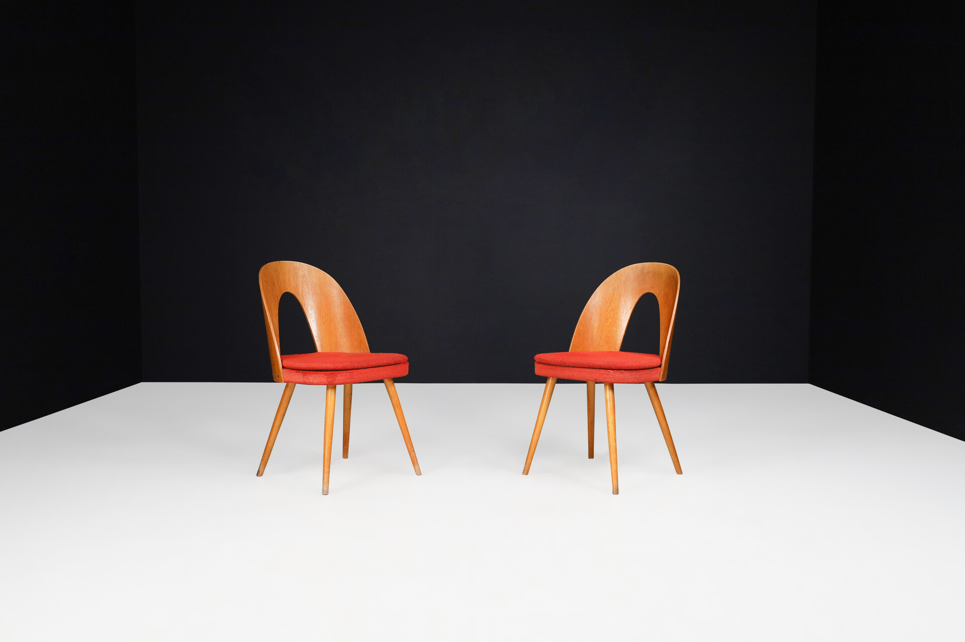 Mid century modern Dining Chairs Designed by Antonin Suman, Czech Republic 1960s Mid-20th century