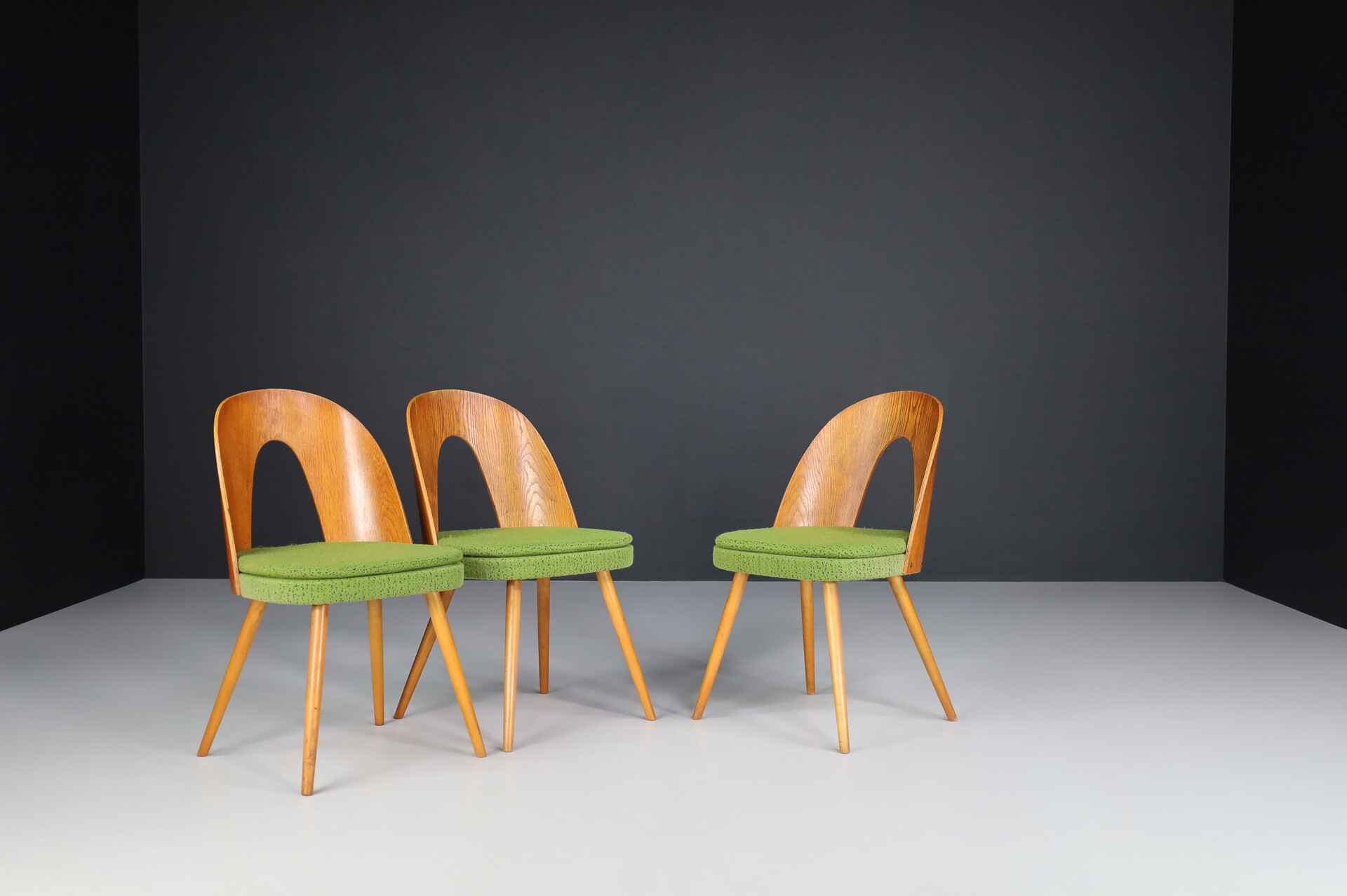 Mid century modern Dining Chairs Designed by Antonin Suman, Czech Republic 1960s Mid-20th century