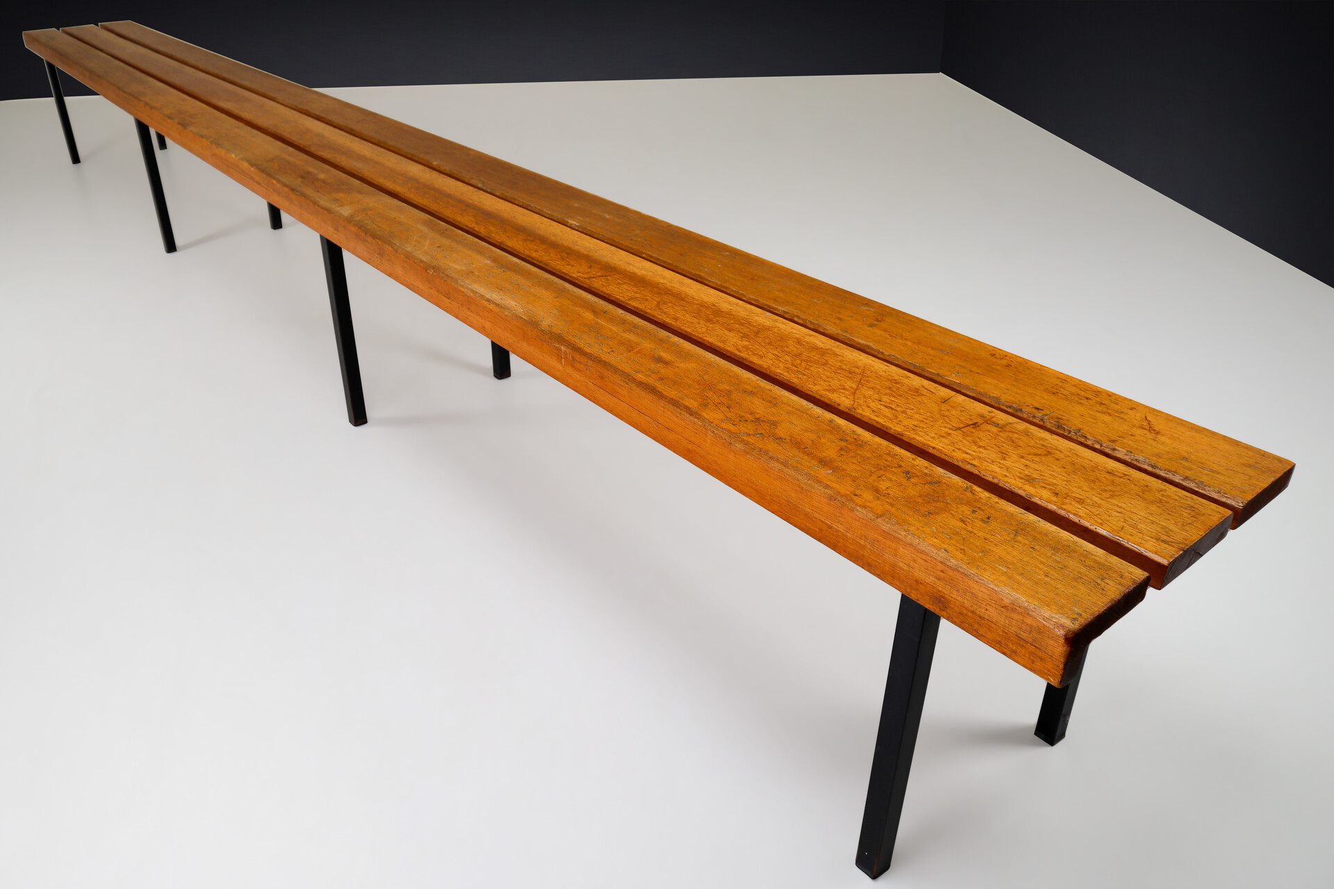 Mid century modern Dutch Design xl Bench ,The Netherlands 1970s Late-20th century