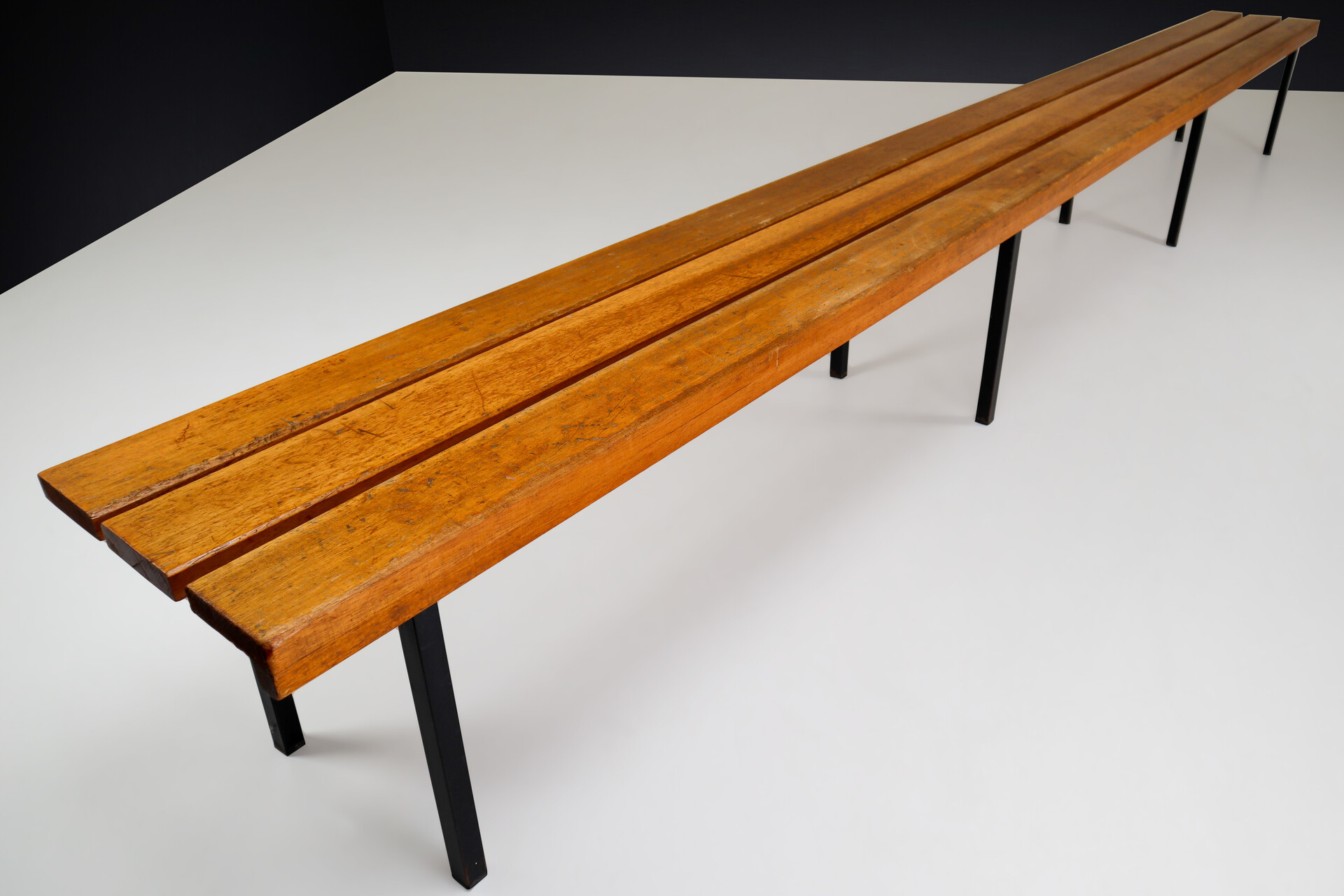 Mid century modern Dutch Design xl Bench ,The Netherlands 1970s Late-20th century