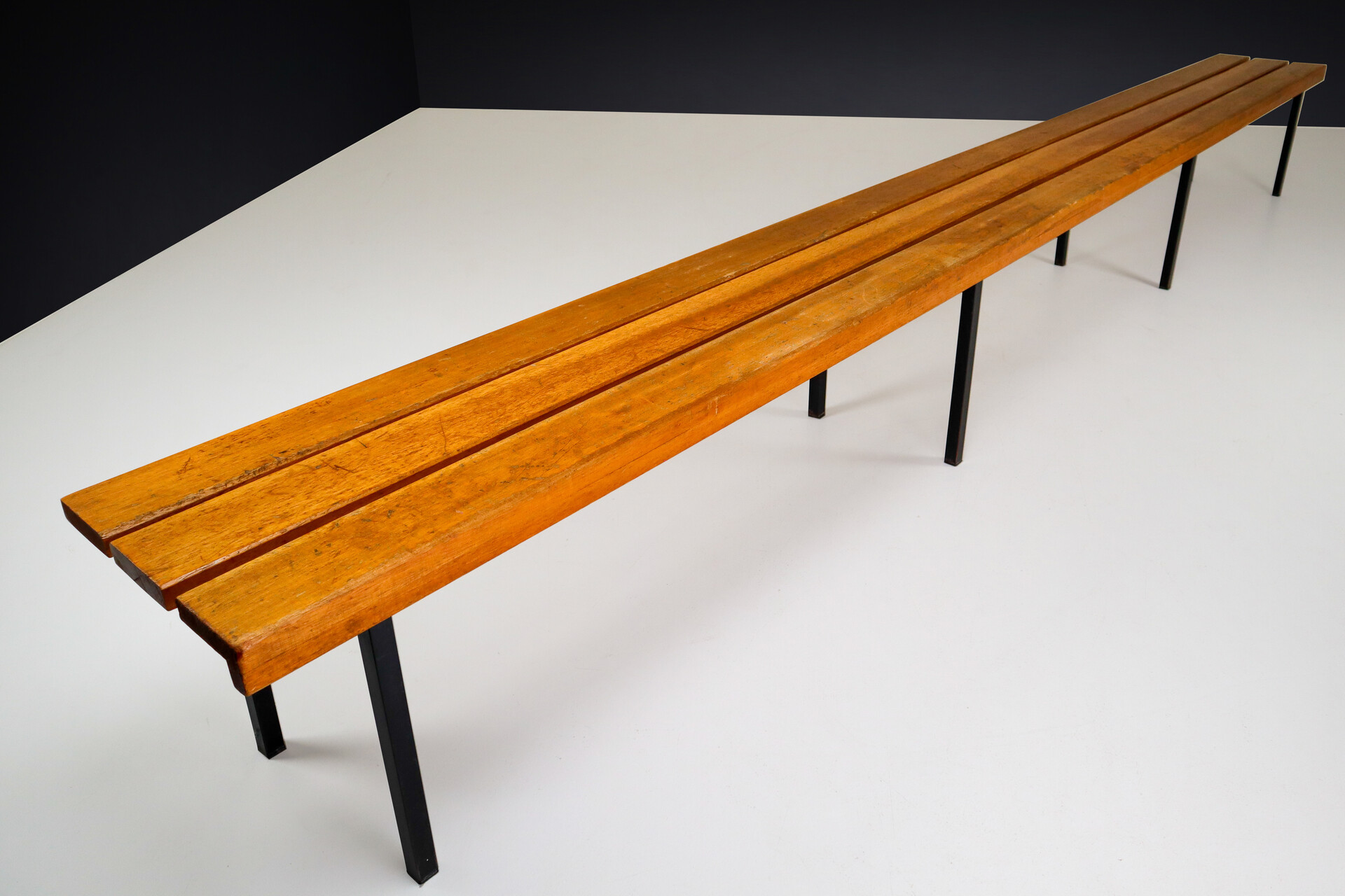 Mid century modern Dutch Design xl Bench ,The Netherlands 1970s Late-20th century