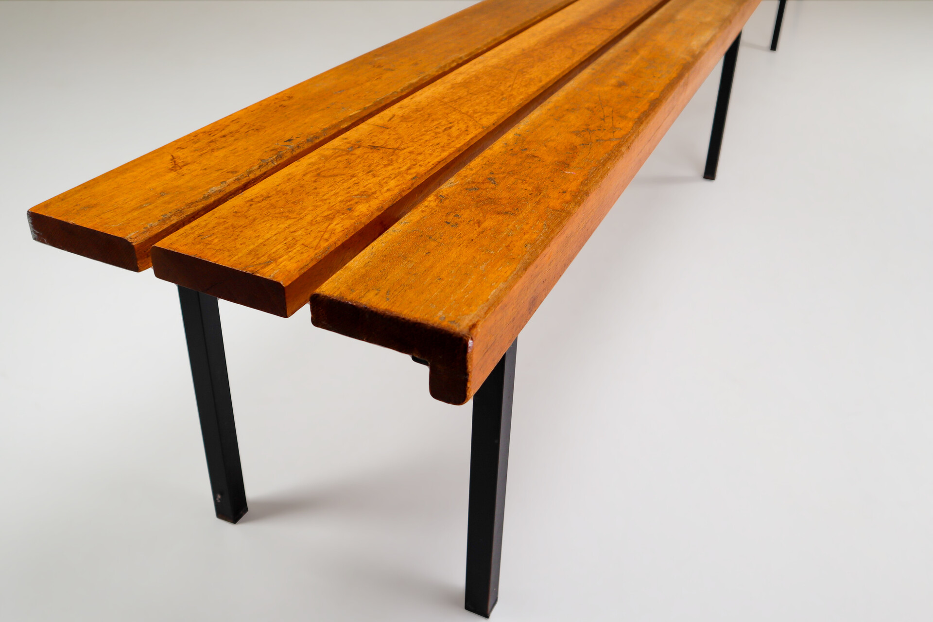 Mid century modern Dutch Design xl Bench ,The Netherlands 1970s Late-20th century