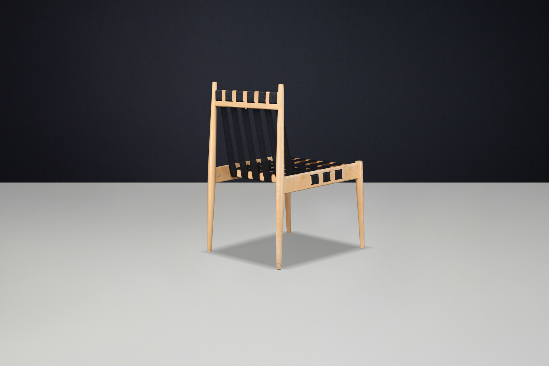 Mid century modern Egon Eiermann SE 121 “Berliner Stuhl” Dining Chairs, Germany, 1960s Mid-20th century