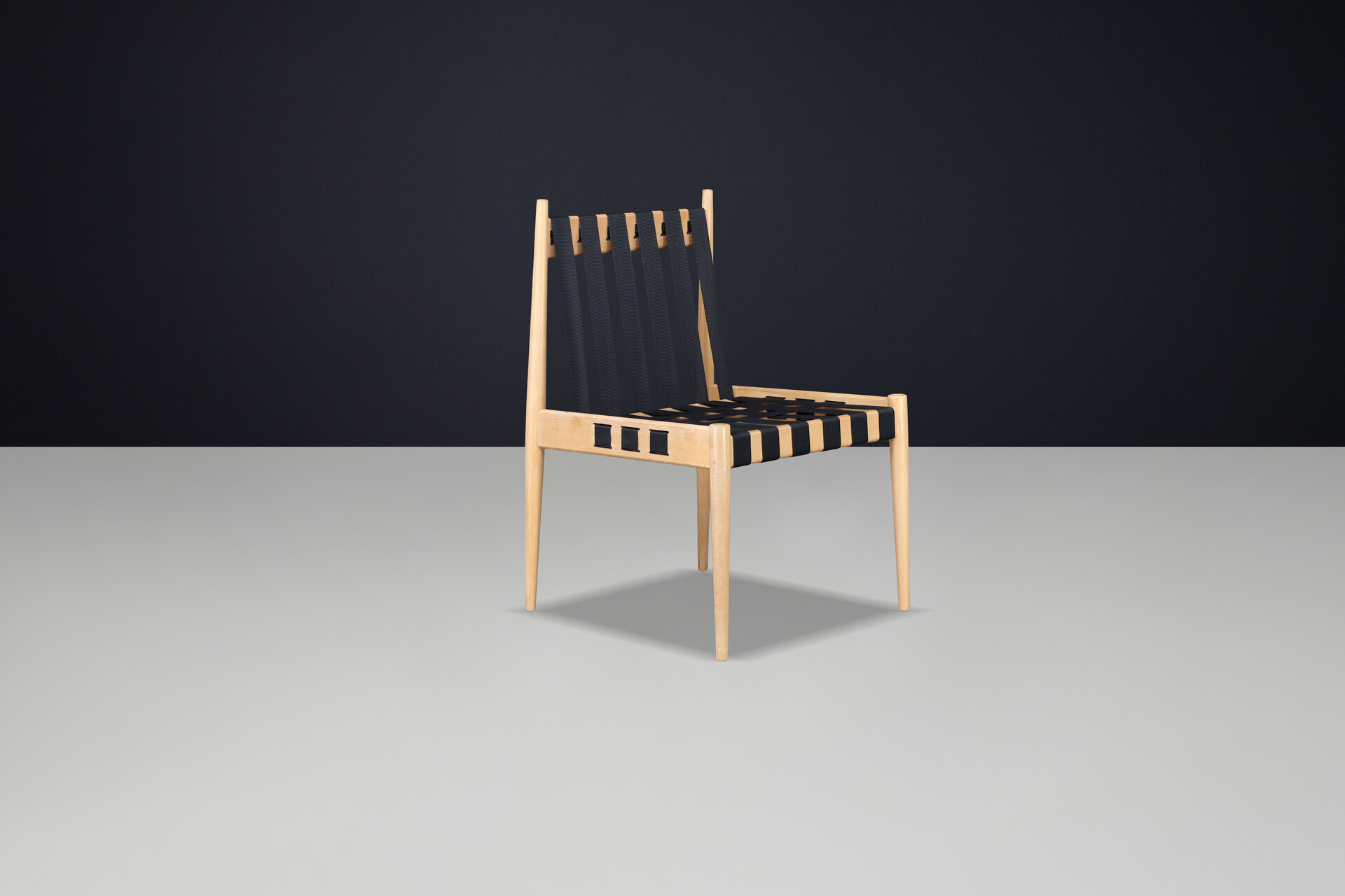 Mid century modern Egon Eiermann SE 121 “Berliner Stuhl” Dining Chairs, Germany, 1960s Mid-20th century