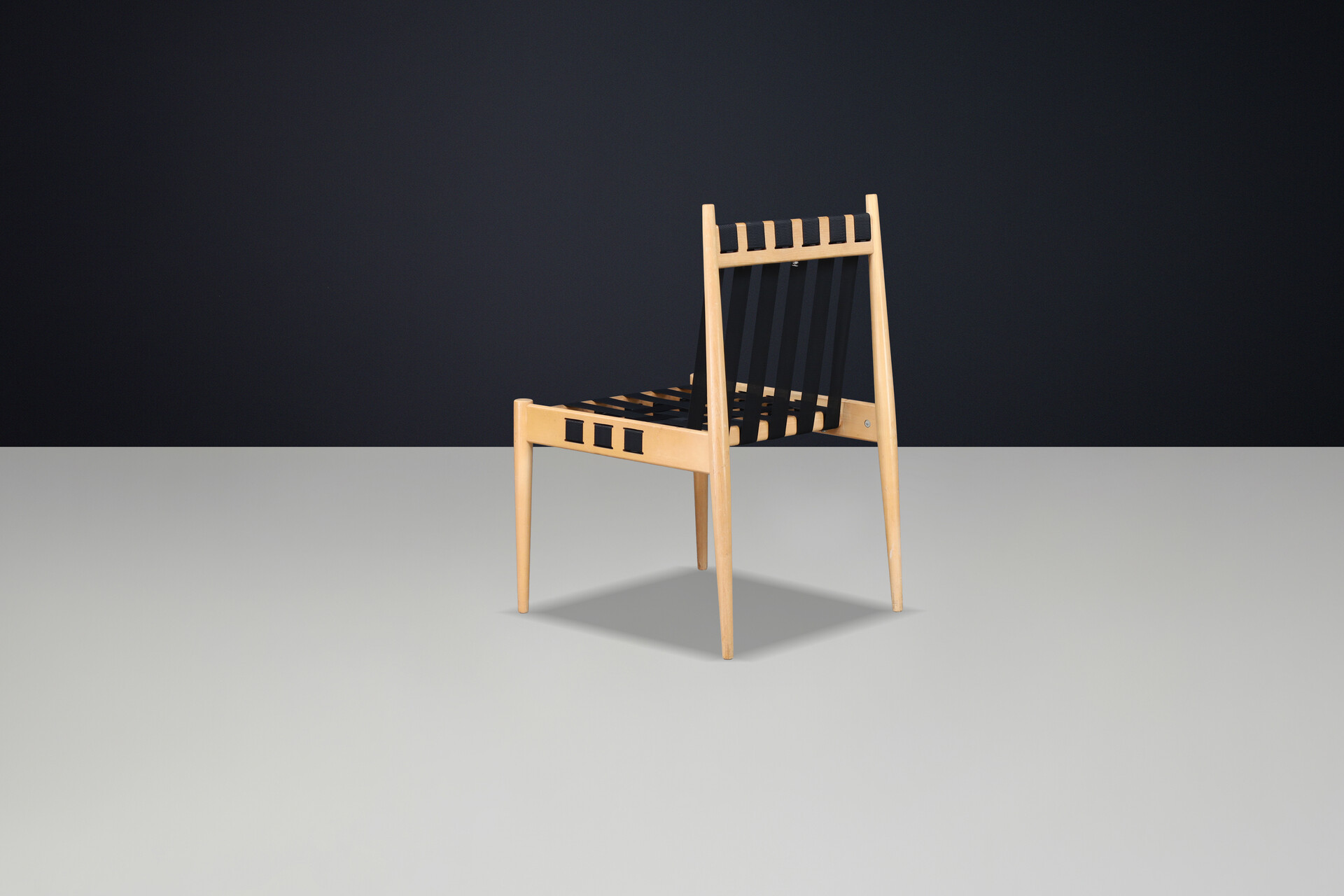 Mid century modern Egon Eiermann SE 121 “Berliner Stuhl” Dining Chairs, Germany, 1960s Mid-20th century